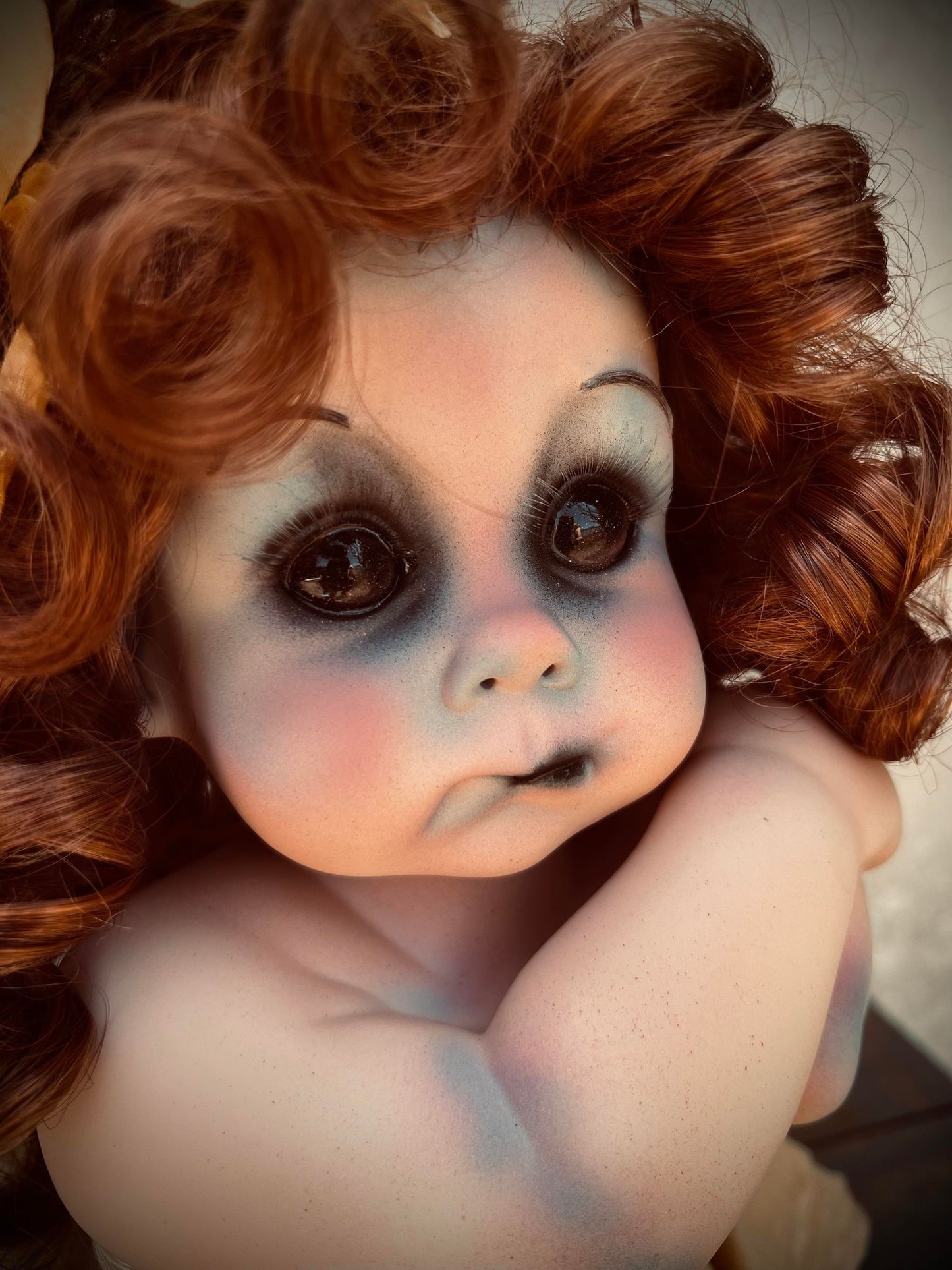 Meet Millie 17" Doll Porcelain Zombie Undead Witchy Creepy Haunted Spirit Infected Scary Spooky Possessed Positive Oddity Gift Idea