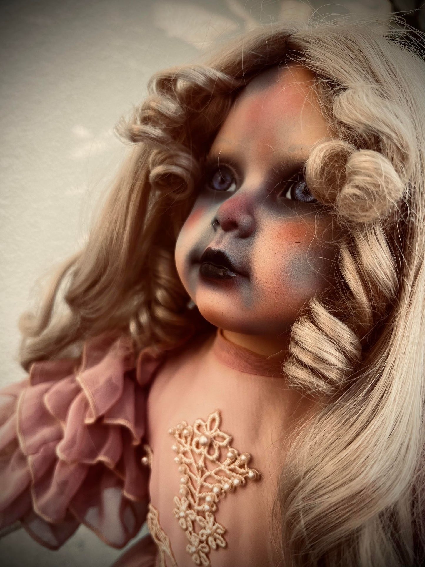 Meet Lucinda 26" Large Doll Porcelain Zombie Undead Witchy Creepy Haunted Spirit Infected Scary Spooky Possessed Positive Oddity Gift Idea