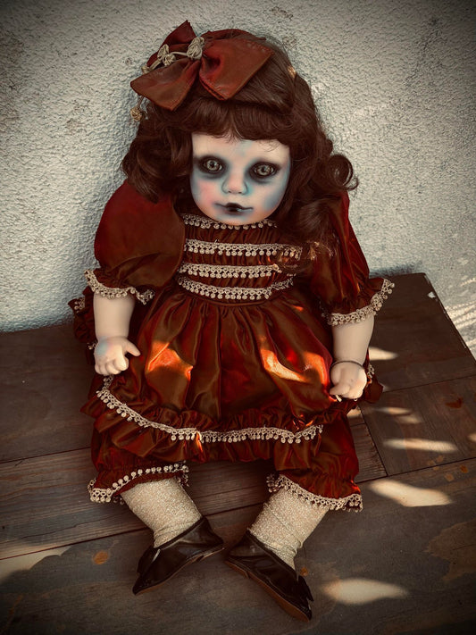 Meet Francis 22" Doll Porcelain Zombie Undead Witchy Creepy Haunted Spirit Infected Scary Spooky Possessed Positive Oddity Gift Idea