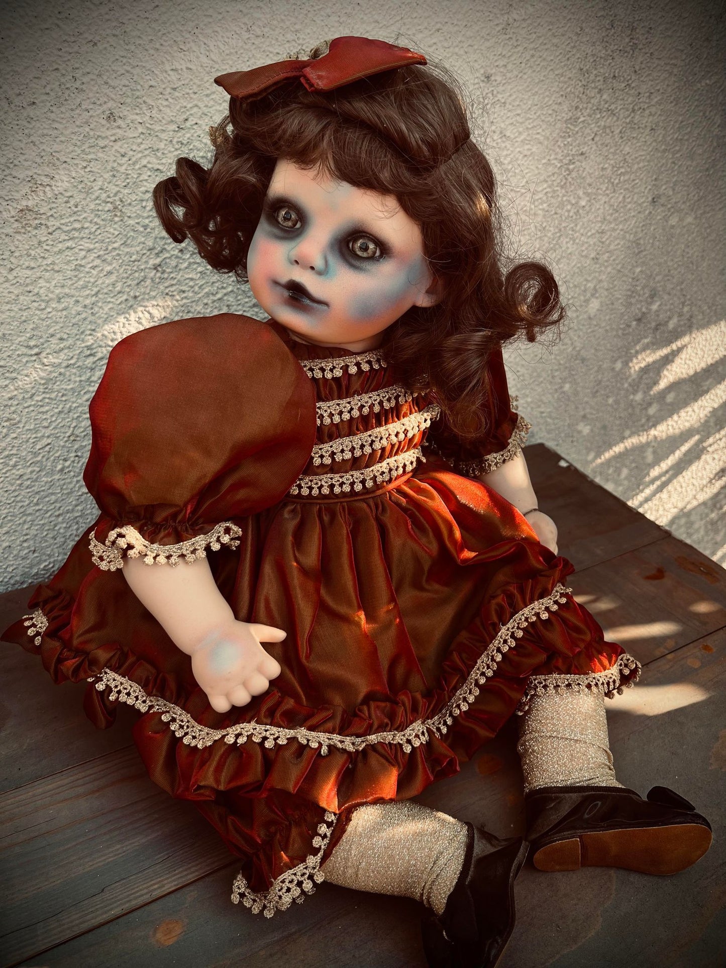 Meet Francis 22" Doll Porcelain Zombie Undead Witchy Creepy Haunted Spirit Infected Scary Spooky Possessed Positive Oddity Gift Idea