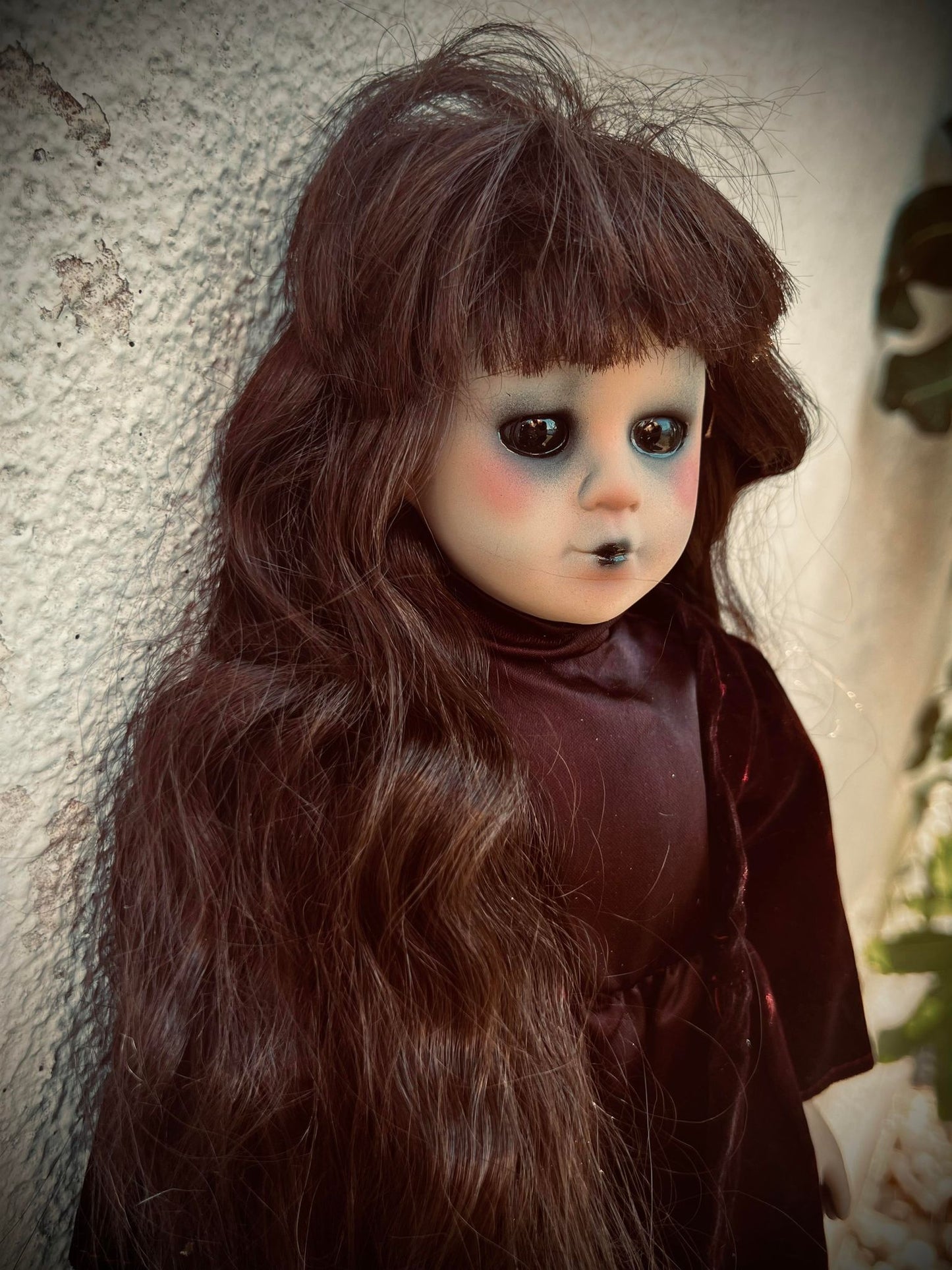 Meet Maya 16" Doll Porcelain Zombie Undead Witchy Creepy Haunted Spirit Infected Scary Spooky Possessed Positive Oddity Gift Idea