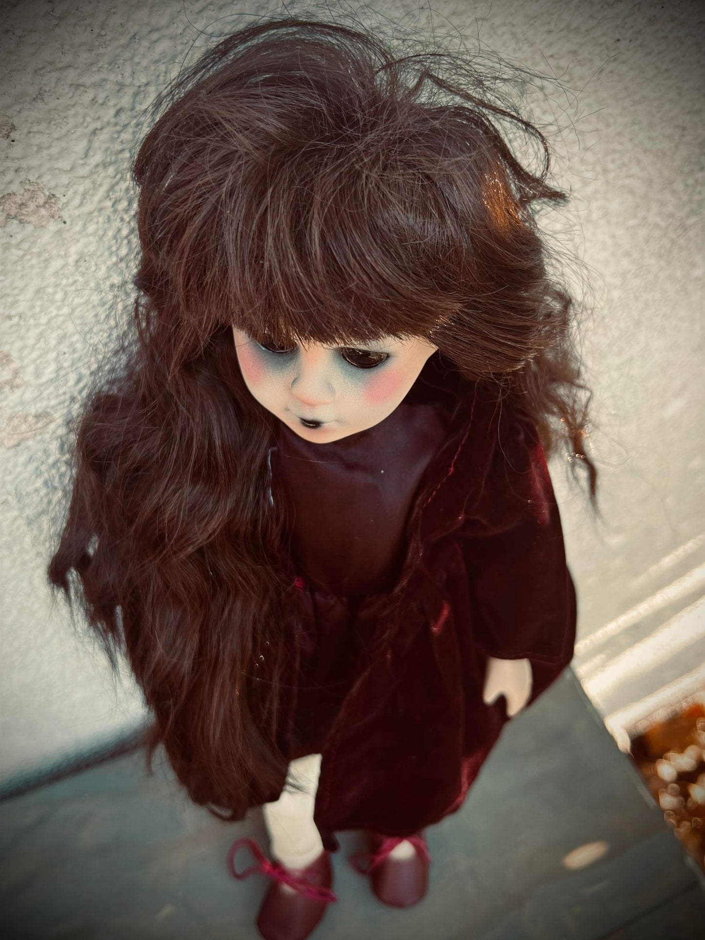 Meet Maya 16" Doll Porcelain Zombie Undead Witchy Creepy Haunted Spirit Infected Scary Spooky Possessed Positive Oddity Gift Idea