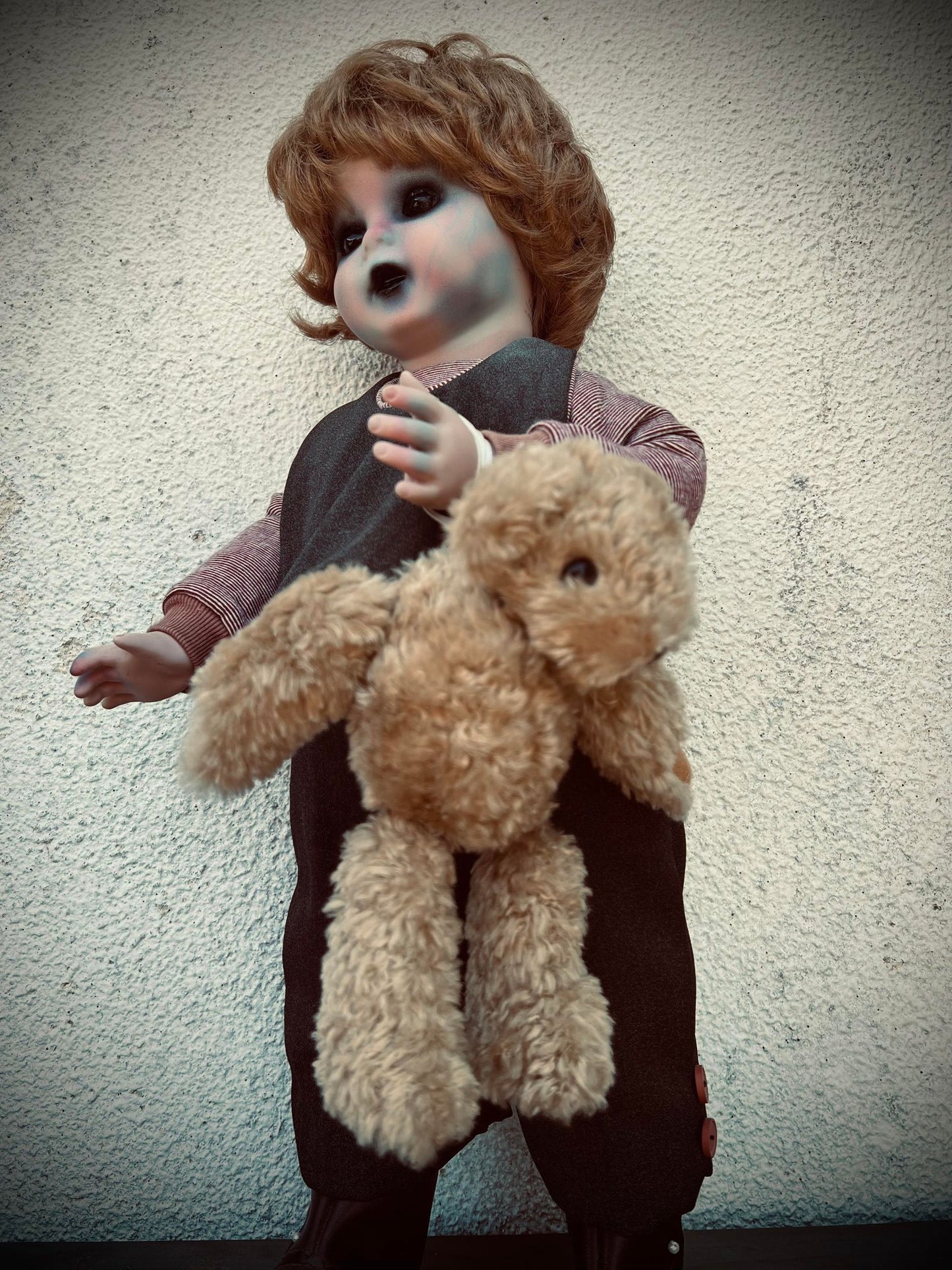 Meet Indy 22" Doll Porcelain Zombie Undead Witchy Creepy Haunted Spirit Infected Scary Spooky Possessed Positive Oddity Gift Idea