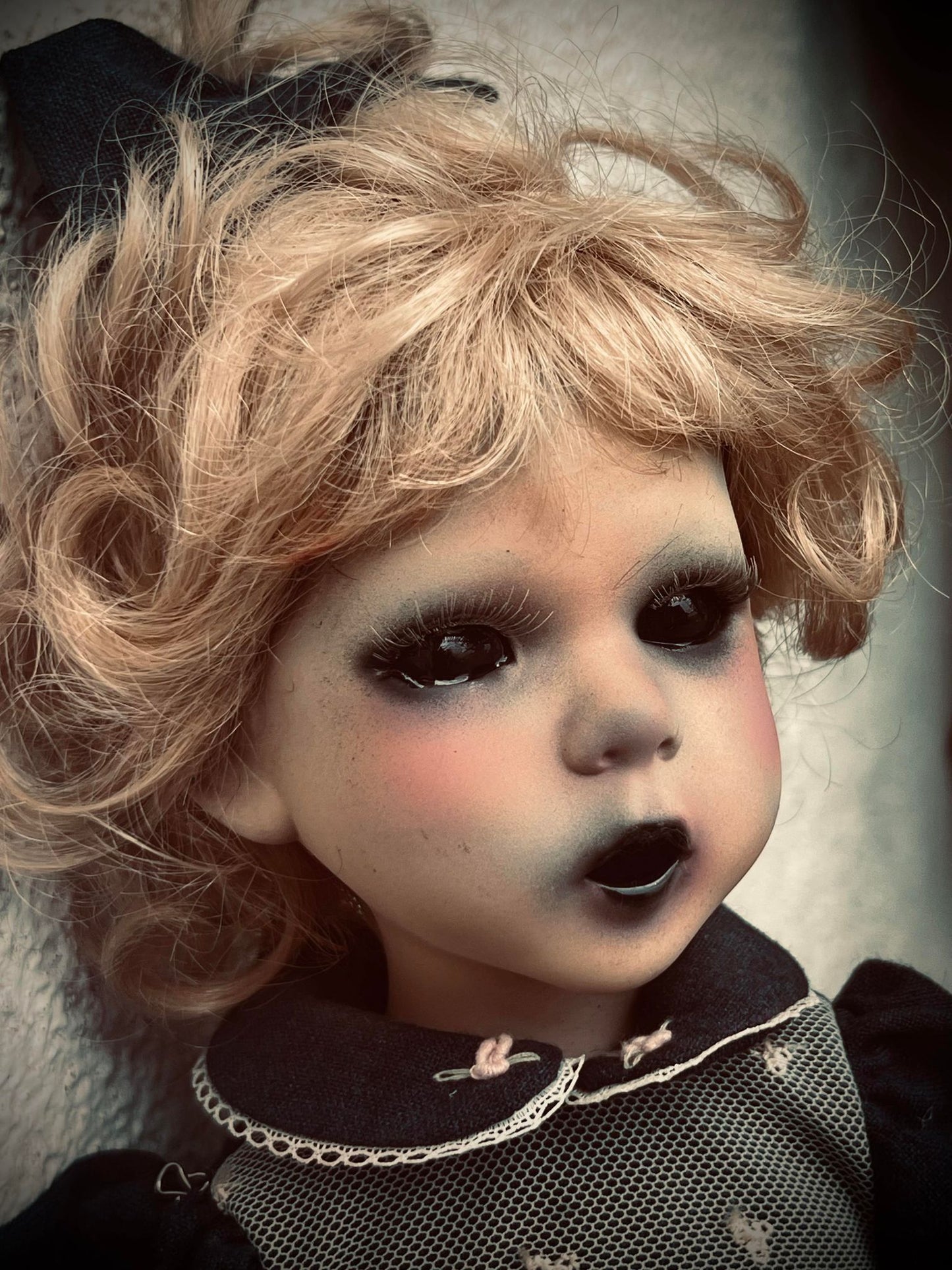 Meet Brianna 18" Doll Porcelain Zombie Undead Witchy Creepy Haunted Spirit Infected Scary Spooky Possessed Positive Oddity Gift Idea