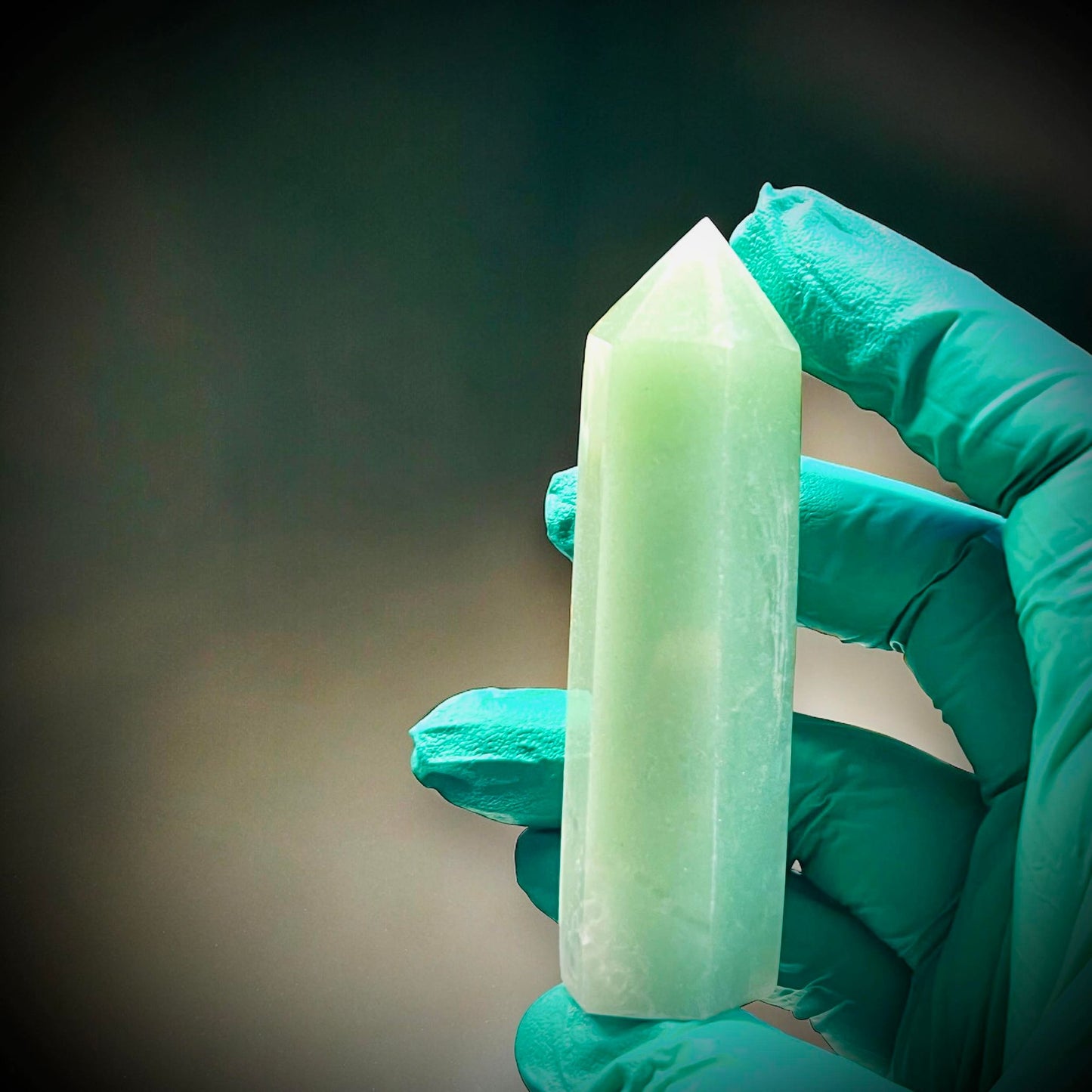 Aventurine Obelisk Tower Crystal Point Oddity, Witchcraft, Rituals, Energy Meditation spiritual, meditation, metaphysical