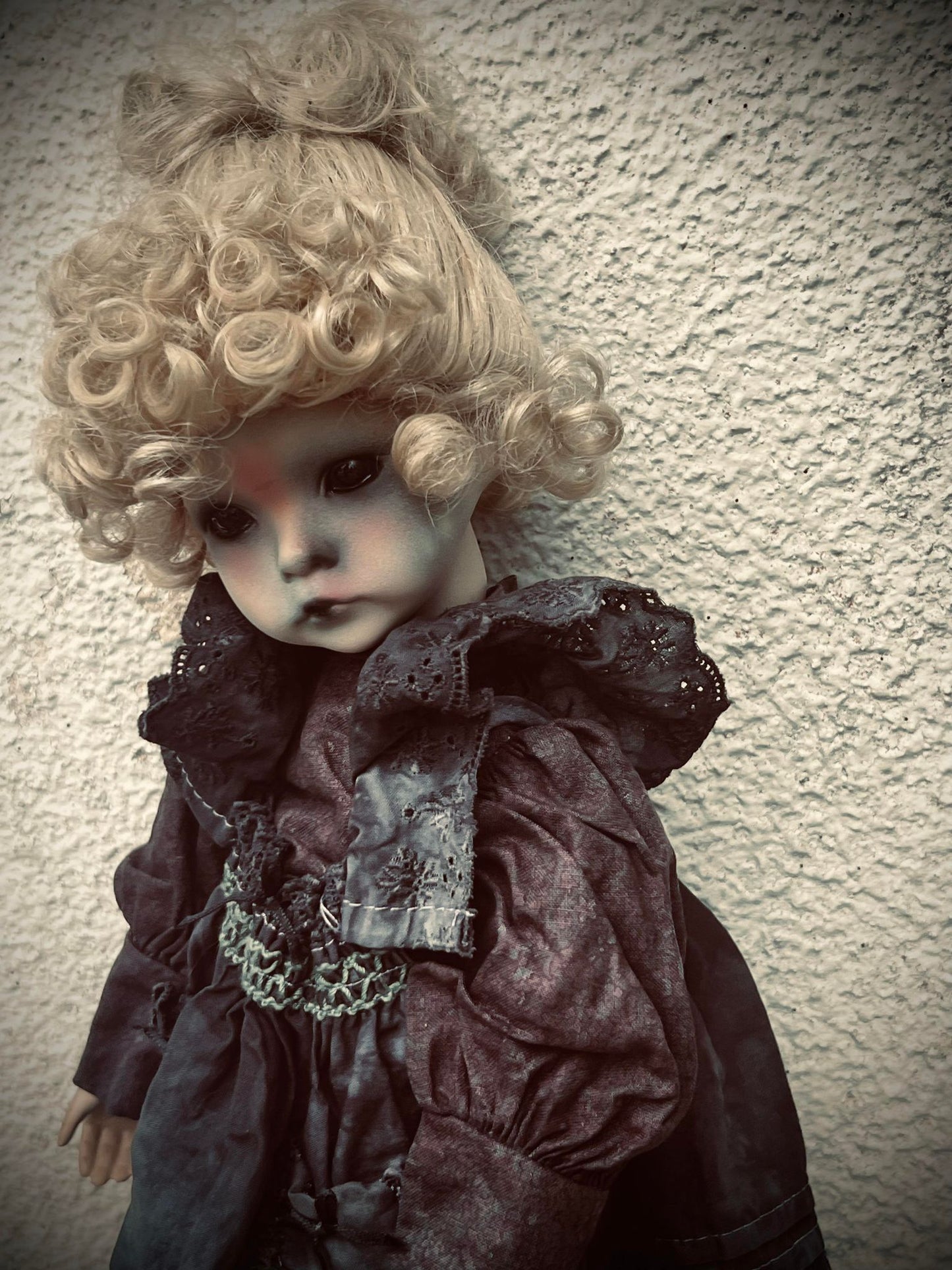Meet Aubrey 16" Doll Porcelain Zombie Undead Witchy Creepy Haunted Spirit Infected Scary Spooky Possessed Positive Oddity Gift Idea