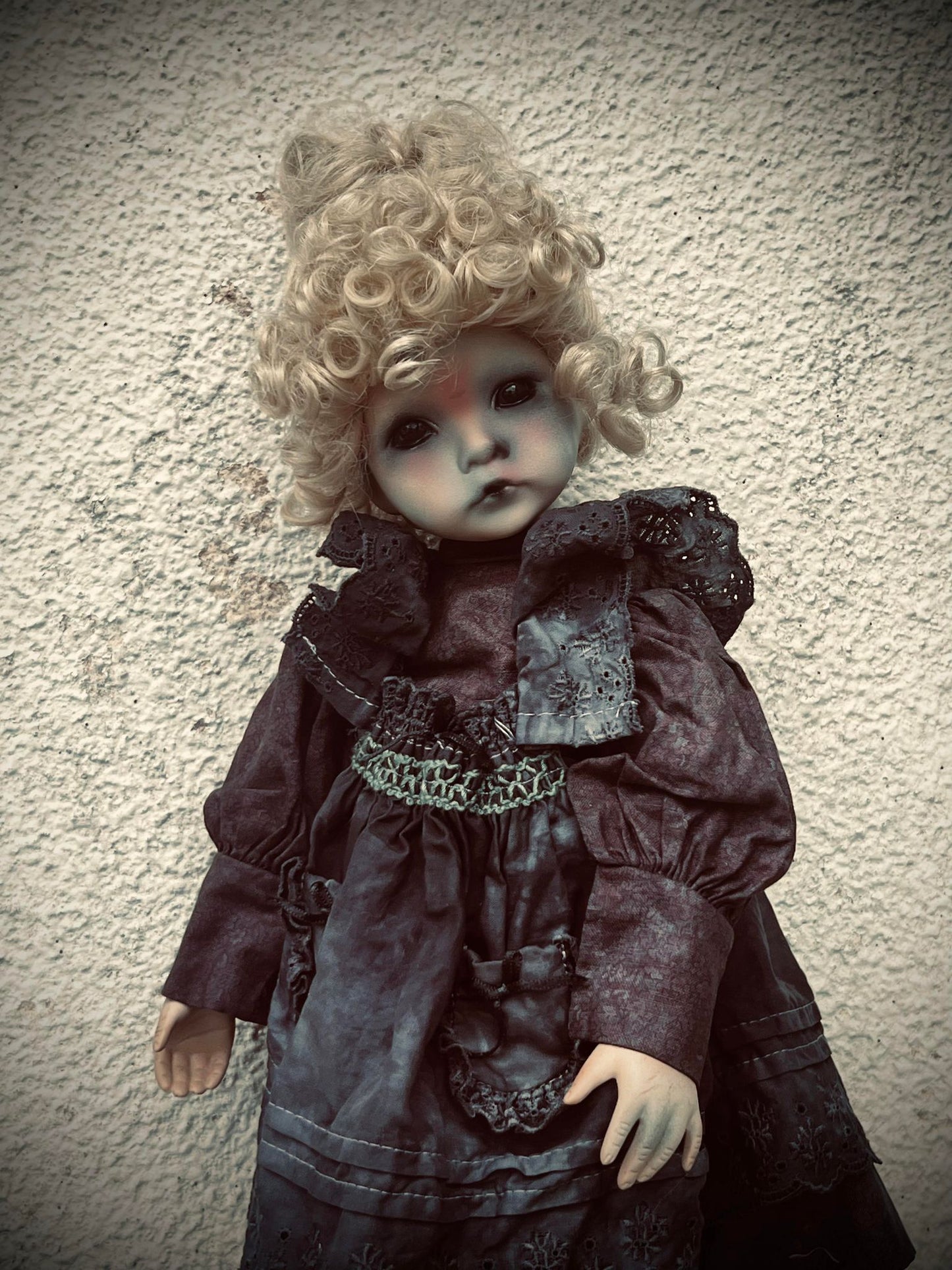 Meet Aubrey 16" Doll Porcelain Zombie Undead Witchy Creepy Haunted Spirit Infected Scary Spooky Possessed Positive Oddity Gift Idea