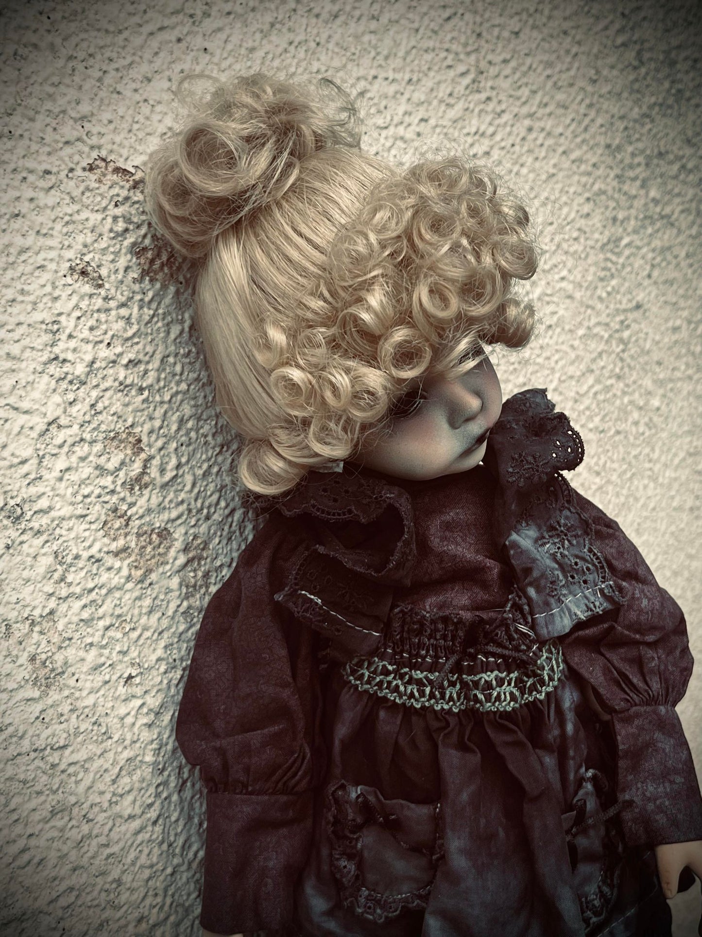 Meet Aubrey 16" Doll Porcelain Zombie Undead Witchy Creepy Haunted Spirit Infected Scary Spooky Possessed Positive Oddity Gift Idea