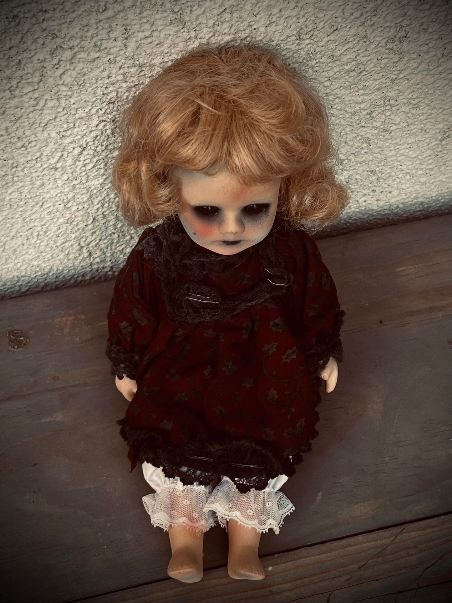Meet Leah 12" Mini Doll Porcelain Zombie Undead Witchy Creepy Haunted Spirit Infected Scary Spooky Possessed Positive Oddity Gift Idea