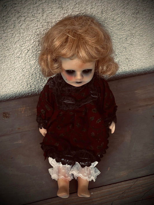 Meet Leah 12" Mini Doll Porcelain Zombie Undead Witchy Creepy Haunted Spirit Infected Scary Spooky Possessed Positive Oddity Gift Idea