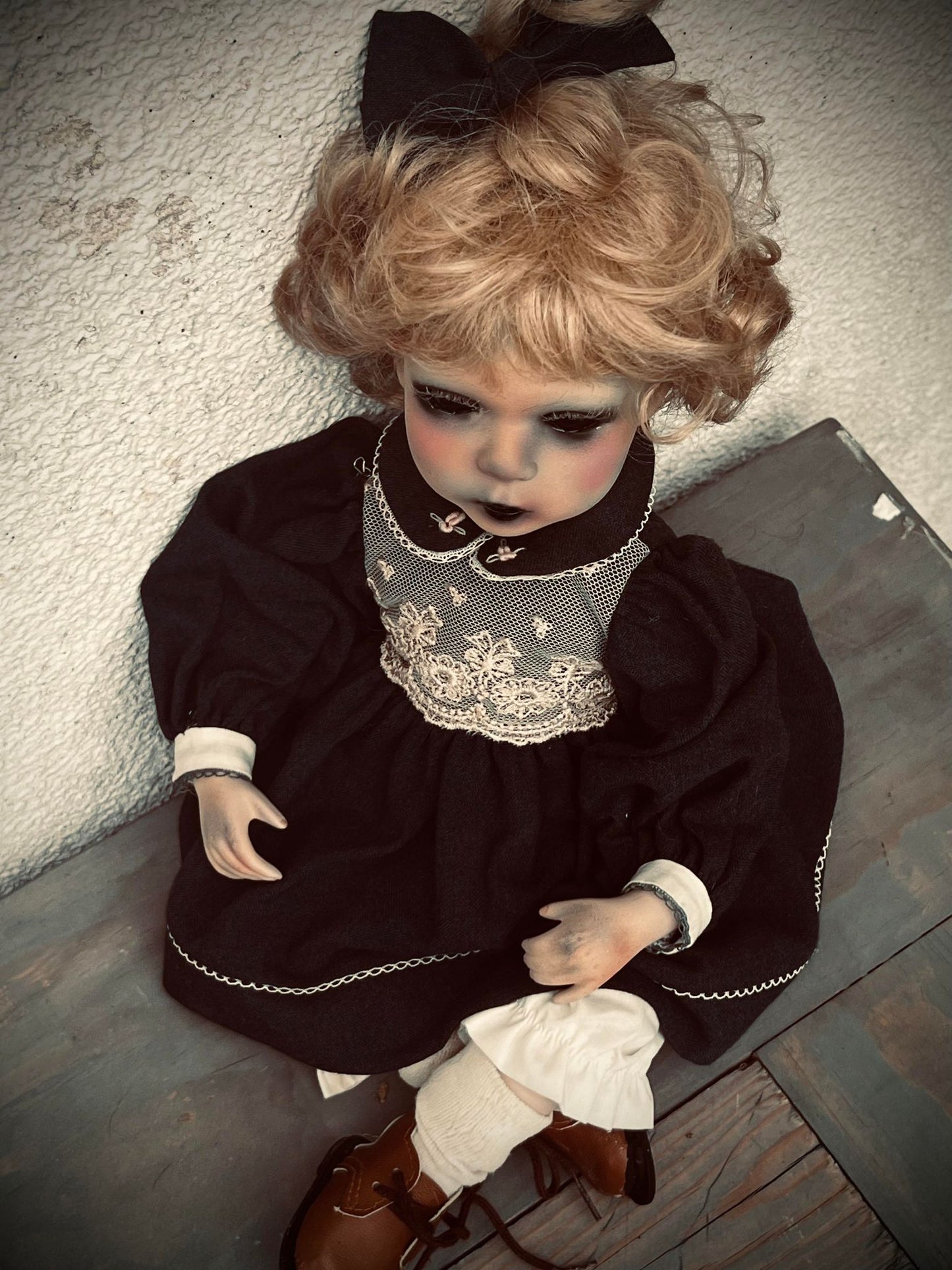 Meet Brianna 18" Doll Porcelain Zombie Undead Witchy Creepy Haunted Spirit Infected Scary Spooky Possessed Positive Oddity Gift Idea