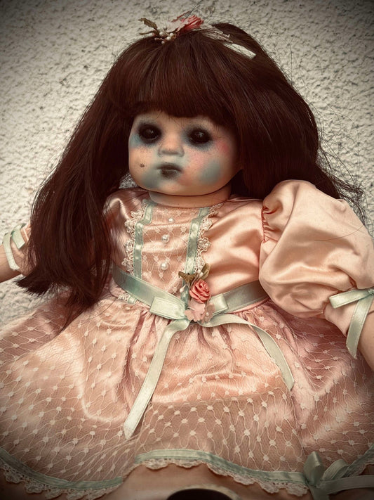 Meet Lily Ann 17" Haunted Doll Porcelain Witchy Creepy Spirit Infected Spooky Possessed Positive Oddity Gift Idea Paranormal Active Vessel