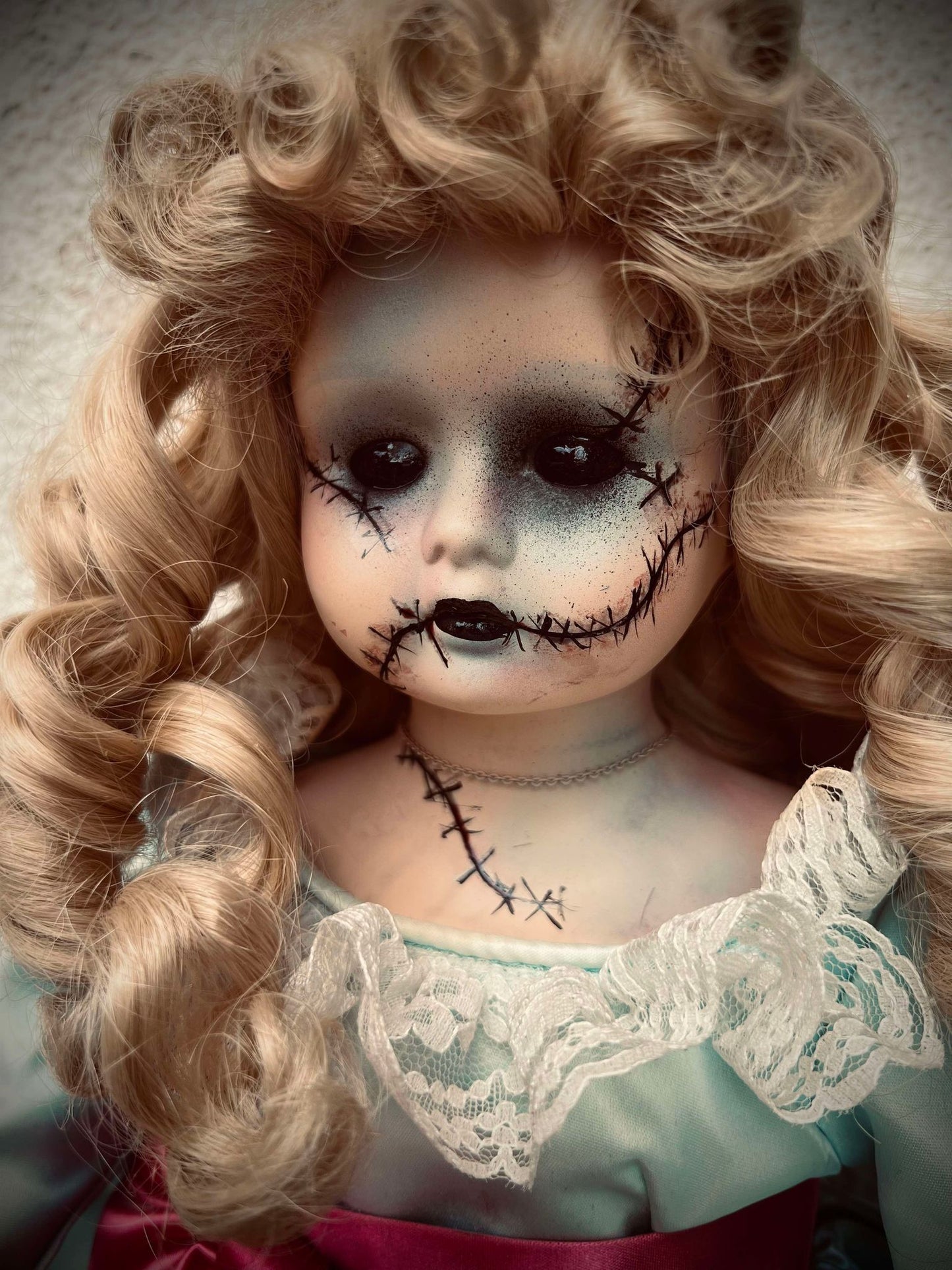 Meet Leilani 18" Doll Porcelain Zombie Undead Witchy Creepy Haunted Spirit Infected Scary Spooky Possessed Positive Oddity Occult Vessel