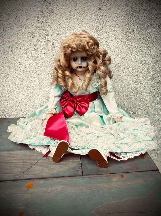 Meet Leilani 18" Doll Porcelain Zombie Undead Witchy Creepy Haunted Spirit Infected Scary Spooky Possessed Positive Oddity Occult Vessel