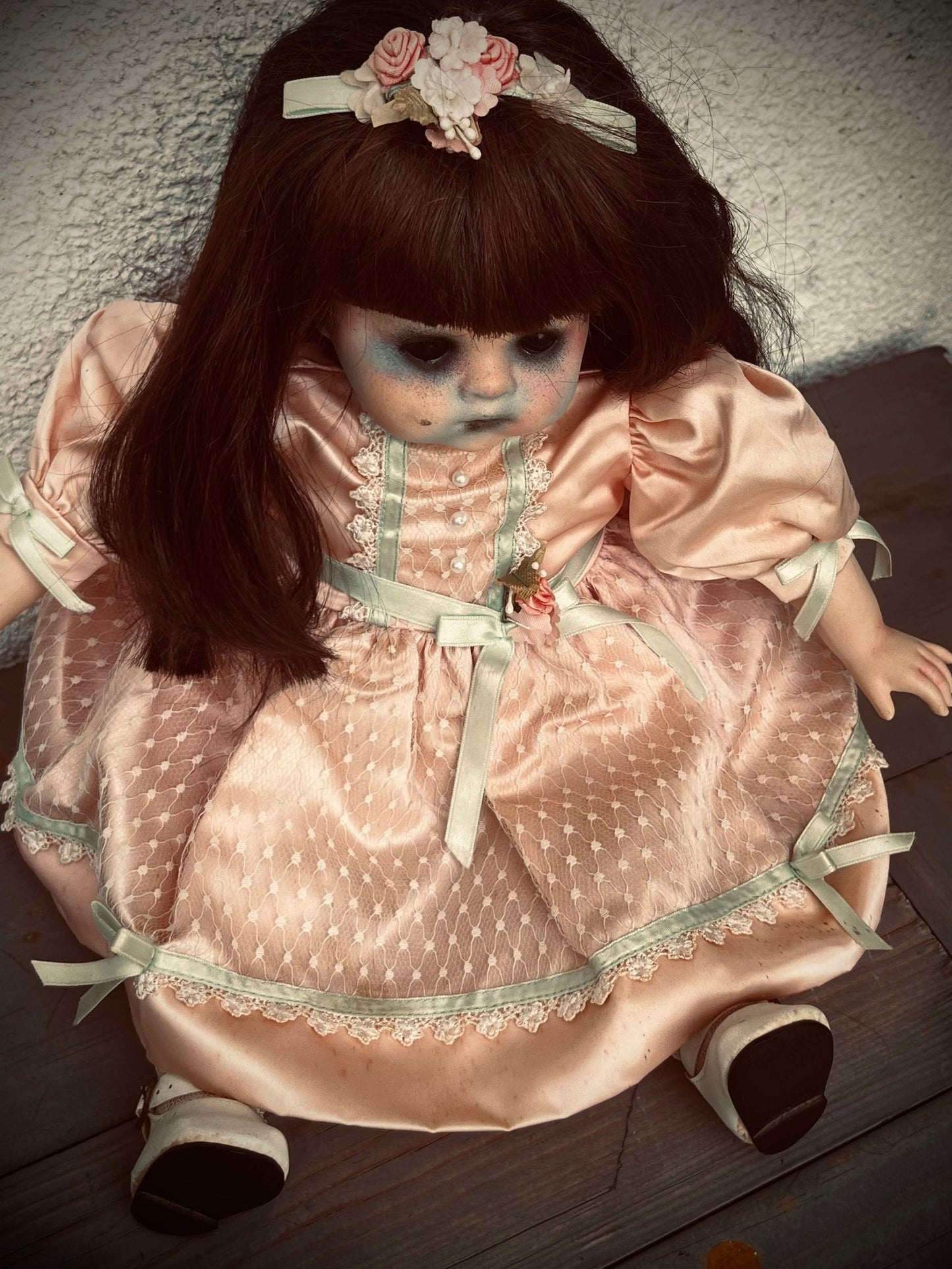 Meet Lily Ann 17" Haunted Doll Porcelain Witchy Creepy Spirit Infected Spooky Possessed Positive Oddity Gift Idea Paranormal Active Vessel