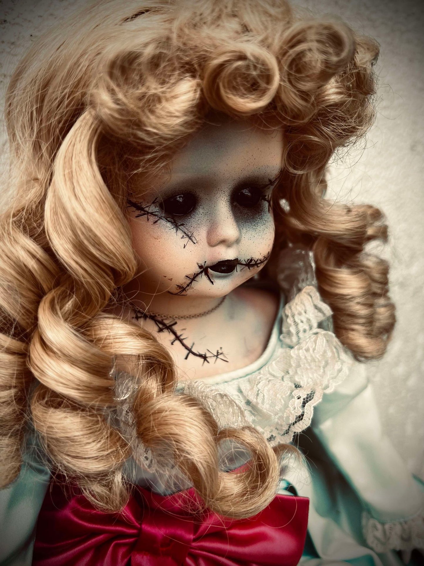 Meet Leilani 18" Doll Porcelain Zombie Undead Witchy Creepy Haunted Spirit Infected Scary Spooky Possessed Positive Oddity Occult Vessel