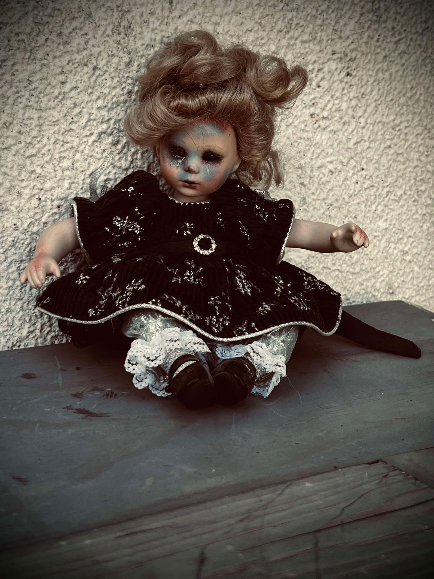 Meet Georgina 8" Mini Haunt Doll Porcelain Zombie Undead Witchy Creepy Haunted Spirit Paranormal Spooky Possessed Positive Oddity Gift Idea