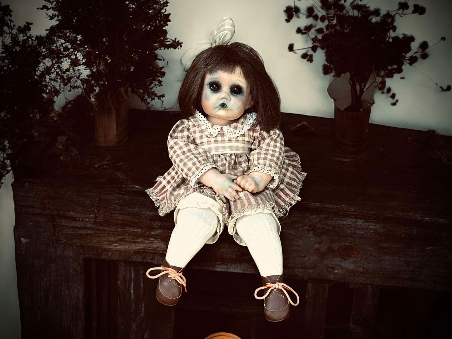 Meet Mina 16" Doll Porcelain Undead Witchy Creepy Haunted Spirit Scary Spooky Possessed Positive Oddity Occult Vessel Paranormal Gift Idea