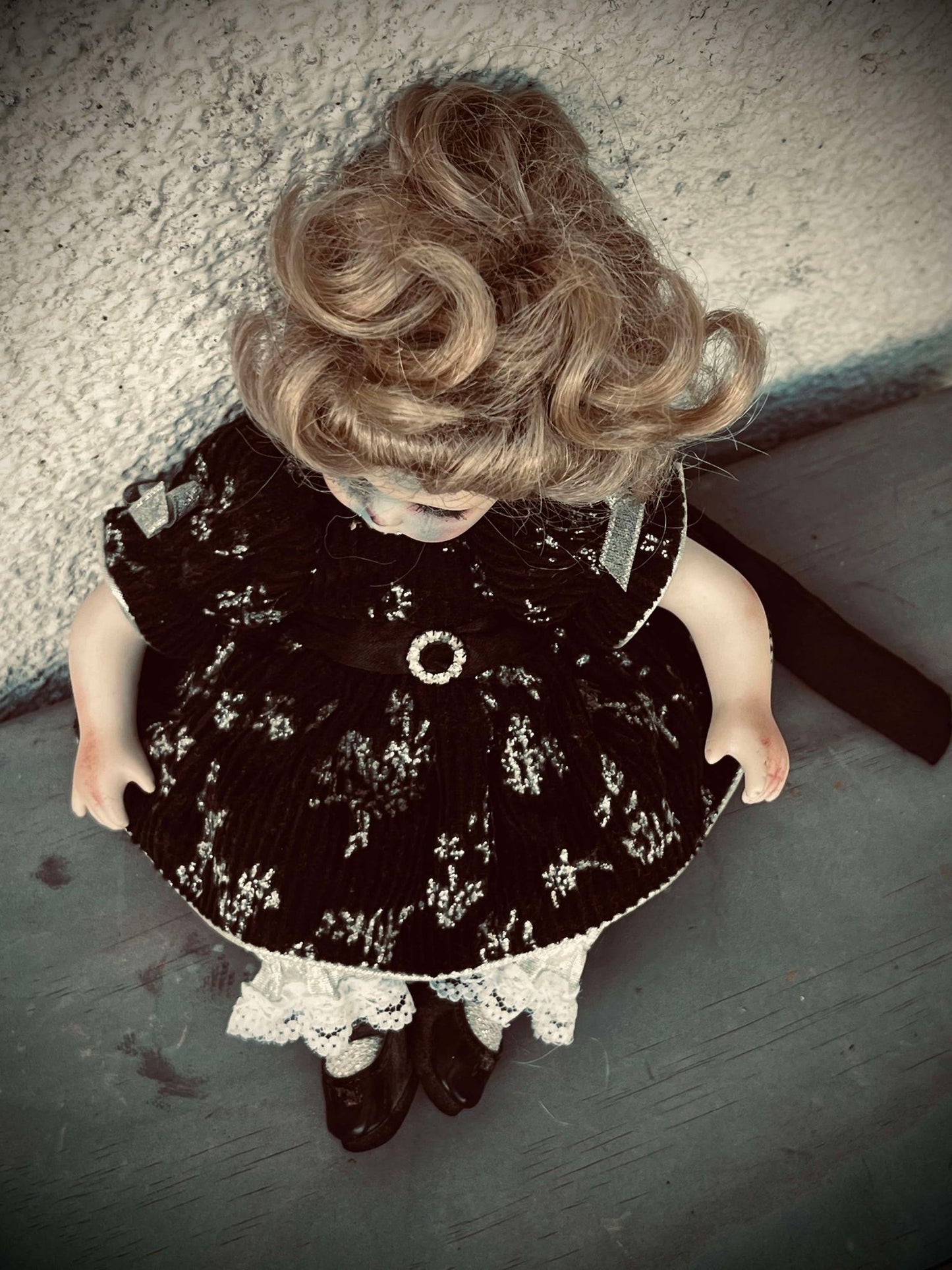 Meet Georgina 8" Mini Haunt Doll Porcelain Zombie Undead Witchy Creepy Haunted Spirit Paranormal Spooky Possessed Positive Oddity Gift Idea