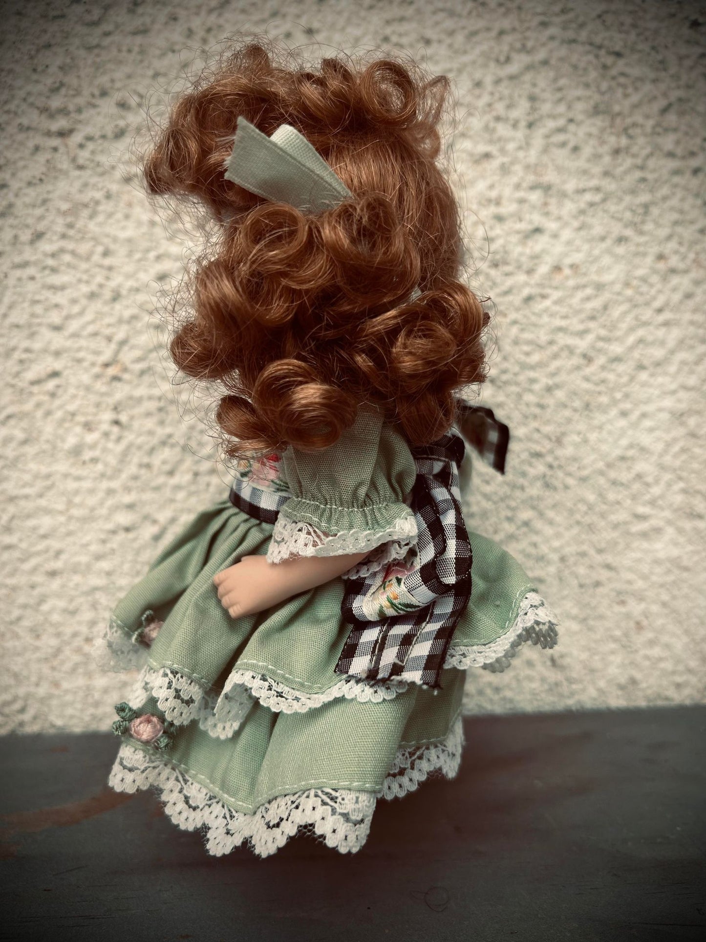 Meet Poppy 7" Mini Haunt Doll Porcelain Zombie Undead Haunted Spirit Paranormal Spooky Possessed Positive Oddity Gift Idea Supernatural