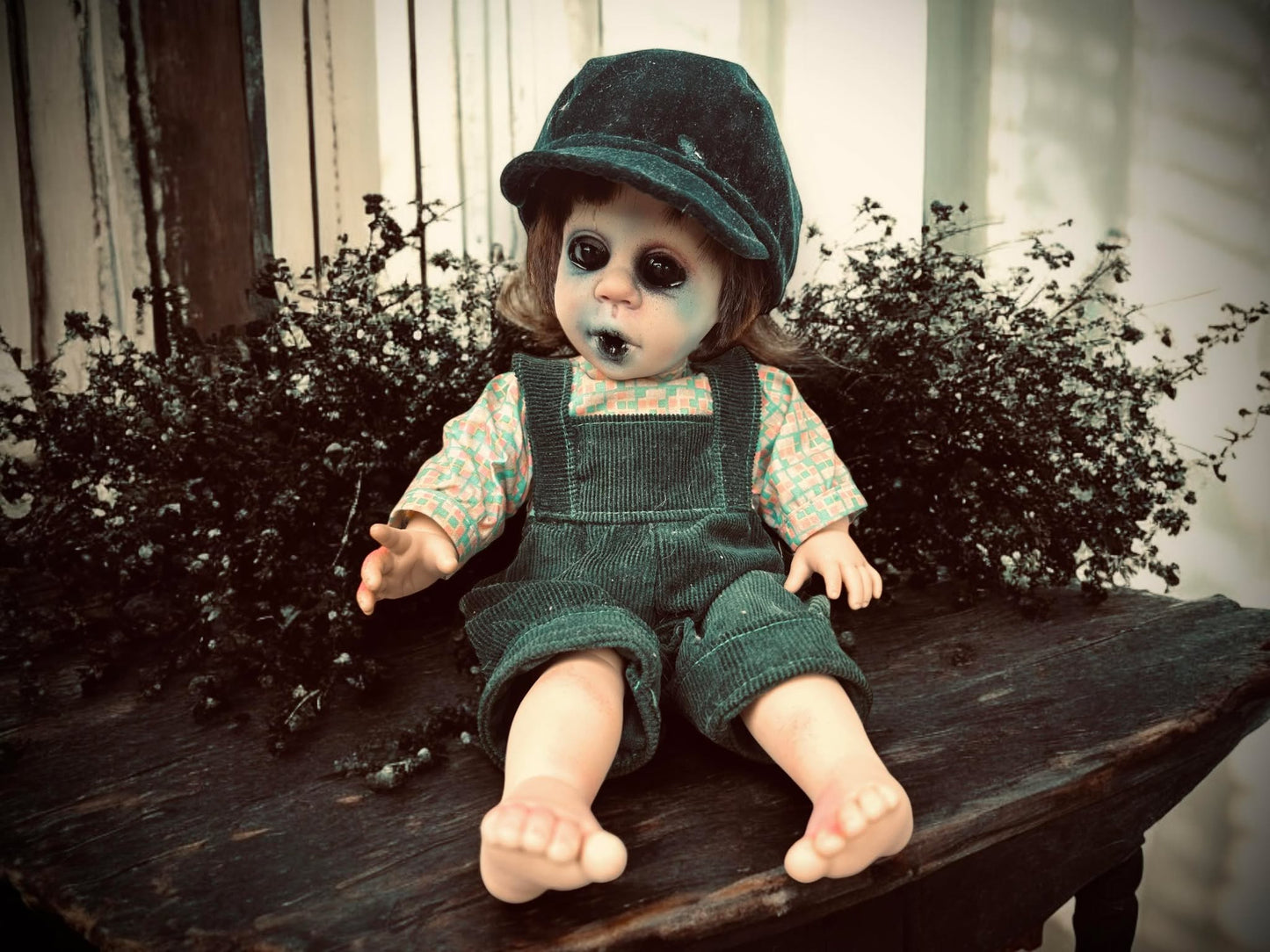 Jamey 14" Haunted Doll Vinyl Zombie Haunted Spirit Paranormal Spooky Possessed Positive Oddity Gift Idea Supernatural Specimen 1215