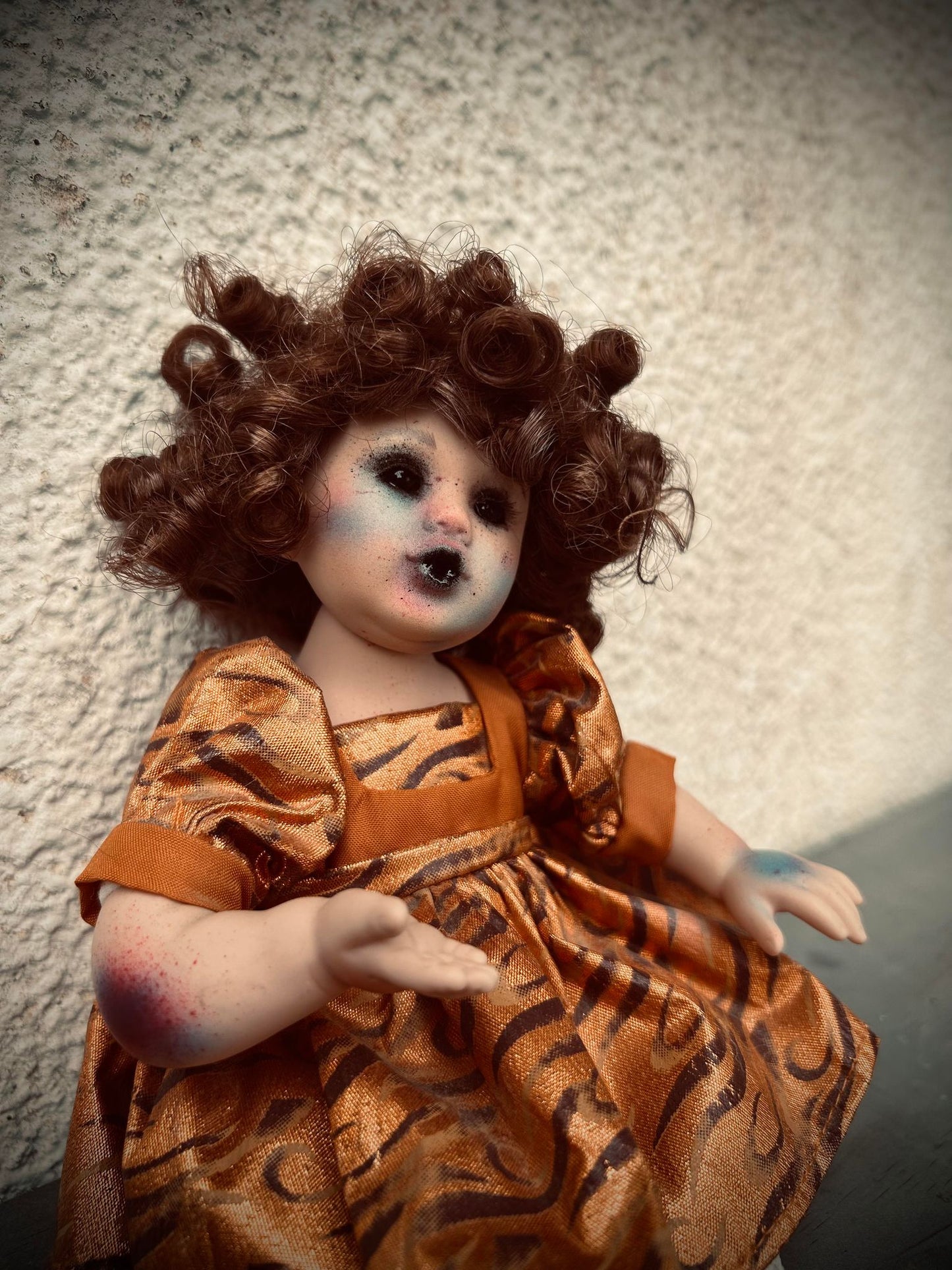 Meet Mckinley 7" Mini Haunt Doll Porcelain Zombie Undead Haunted Spirit Paranormal Spooky Possessed Positive Oddity Gift Idea Supernatural