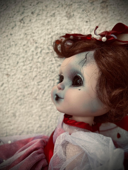 Meet Willow 12" Doll Porcelain Undead Creepy Haunted Spirit Supernatural Possessed Positive Oddity Occult Paranormal Gift Idea Specimen 1241