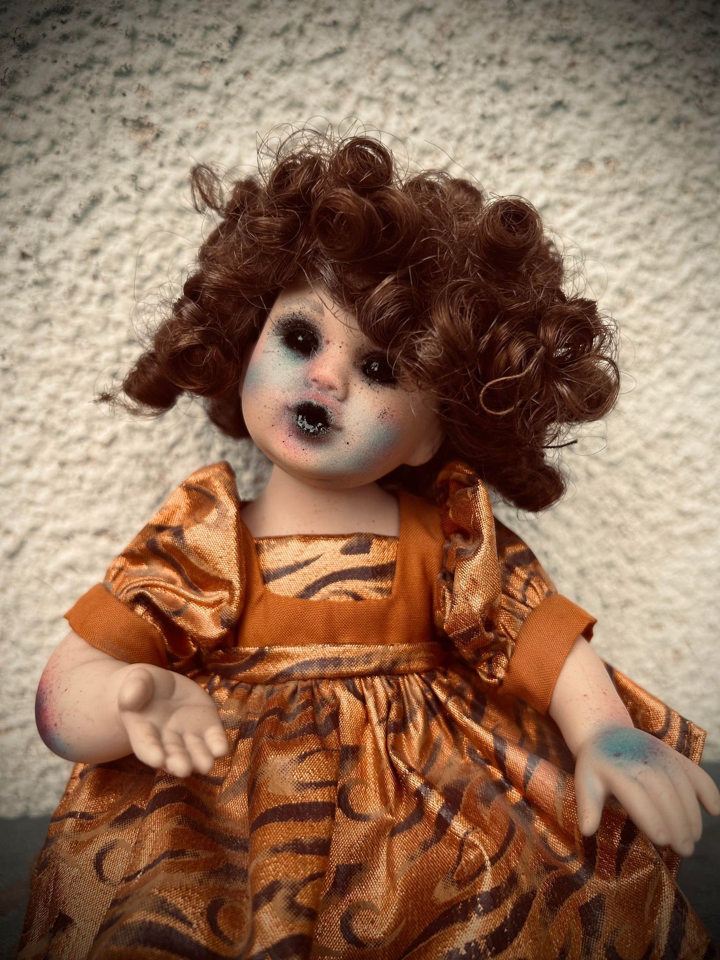 Meet Mckinley 7" Mini Haunt Doll Porcelain Zombie Undead Haunted Spirit Paranormal Spooky Possessed Positive Oddity Gift Idea Supernatural