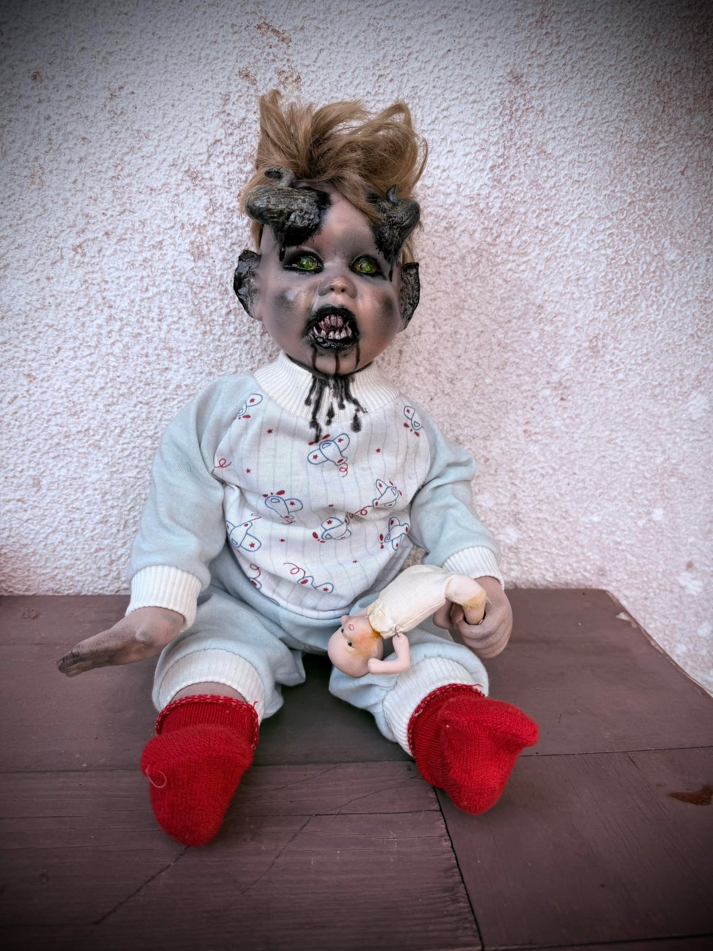 Meet Astrid 17" Doll Porcelain Undead Creepy Haunted Spirit Supernatural Possessed Positive Oddity Occult Horned Paranormal Gift Idea