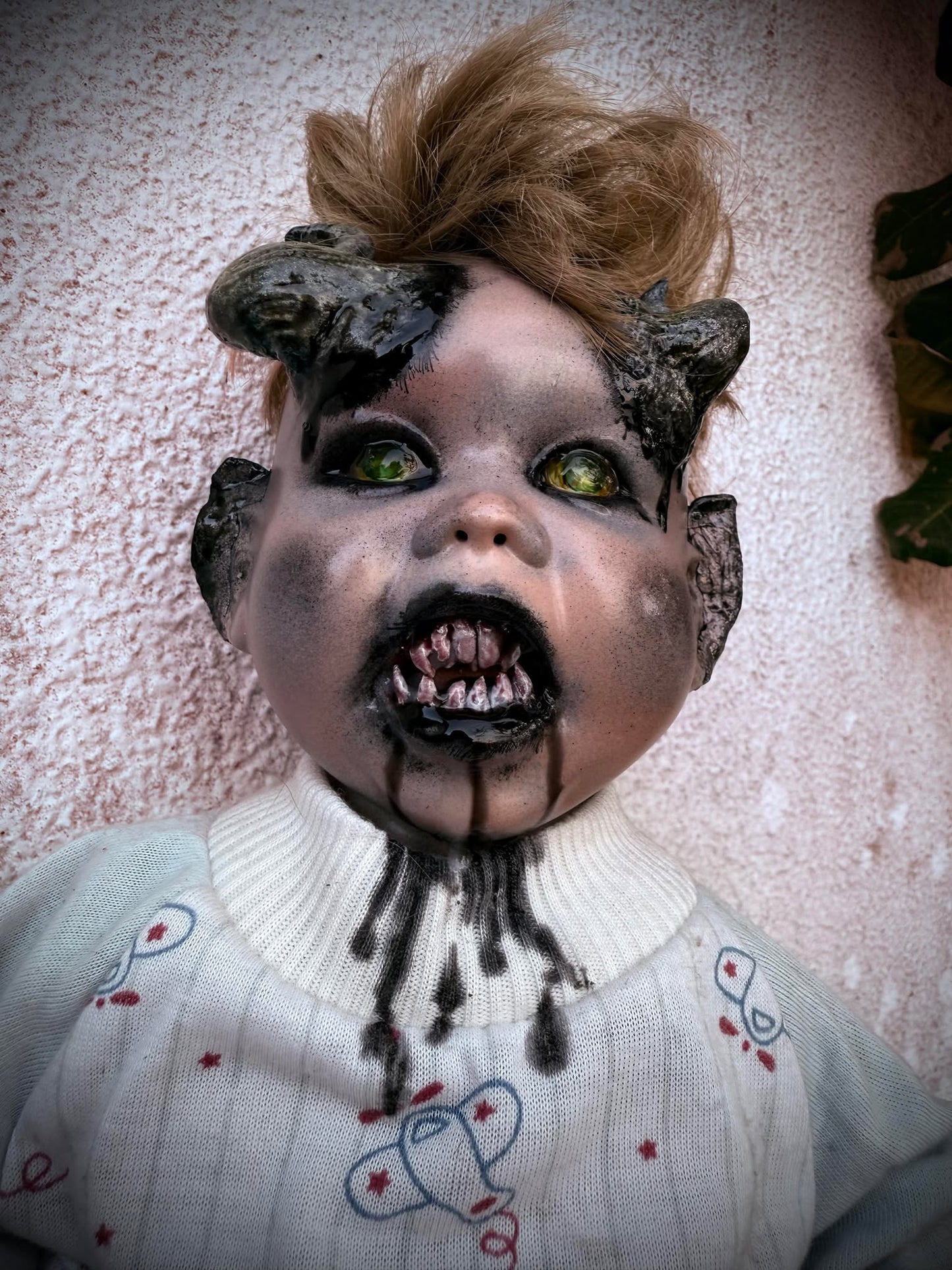 Meet Astrid 17" Doll Porcelain Undead Creepy Haunted Spirit Supernatural Possessed Positive Oddity Occult Horned Paranormal Gift Idea