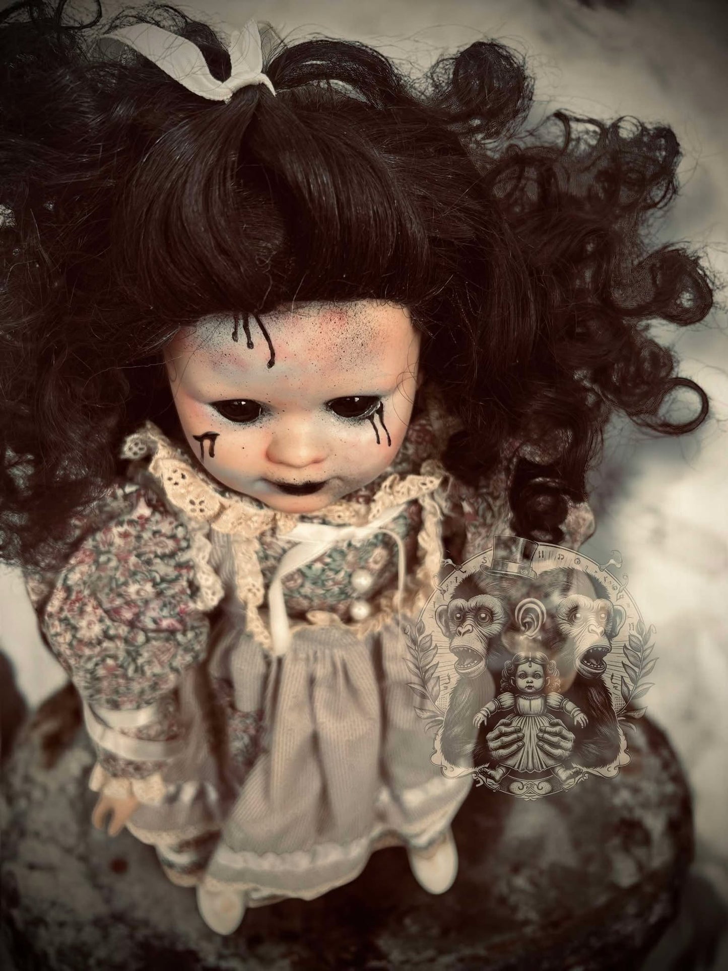 Sam 19" Haunted Doll Porcelain Zombie Haunted Spirit Paranormal Spooky Possessed Positive Oddity Gift Idea Supernatural Specimen 1140