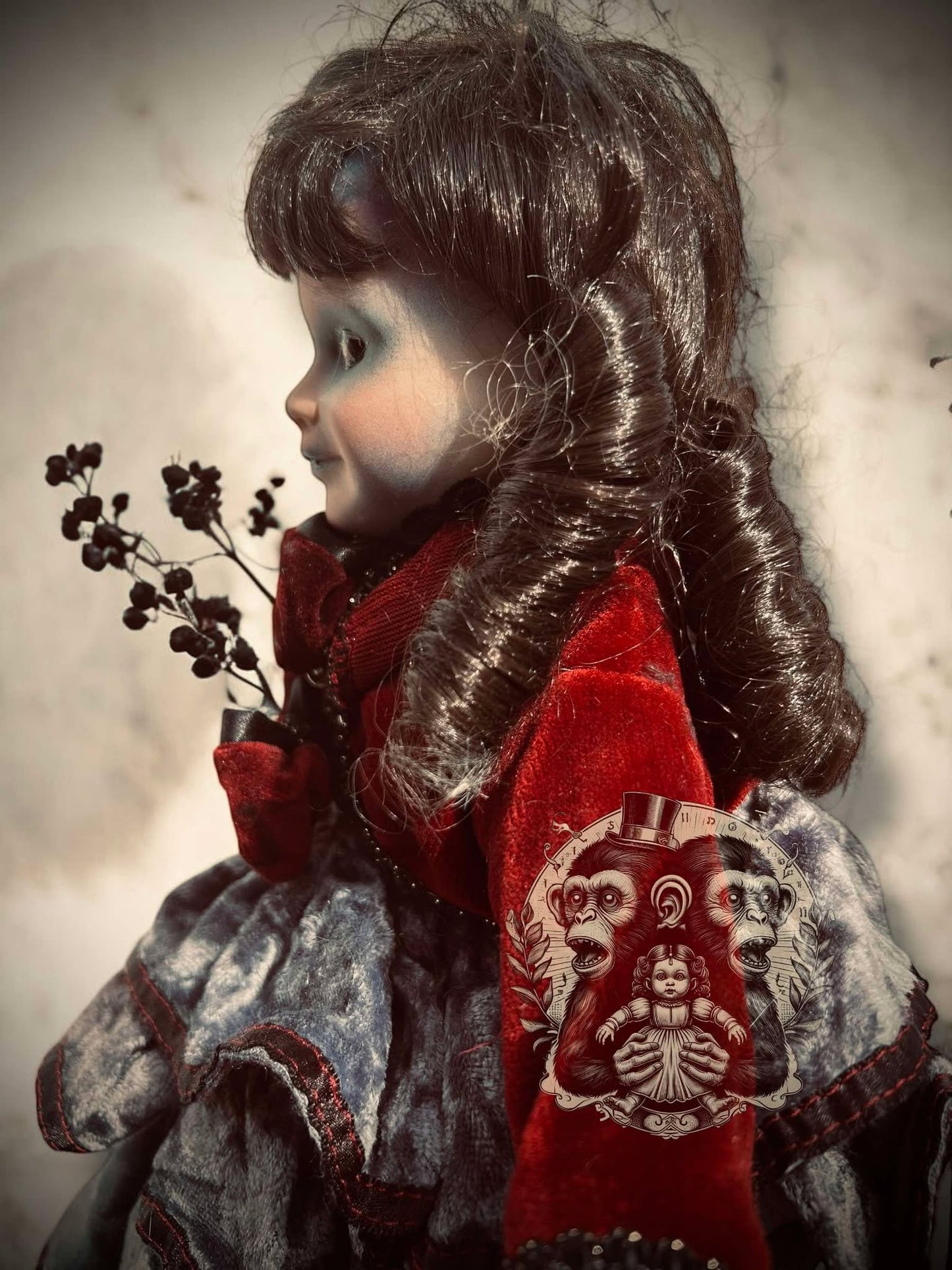 Wilma 16" Haunted Doll Porcelain Zombie Haunted Spirit Paranormal Spooky Possessed Positive Oddity Gift Idea Supernatural Specimen 1049