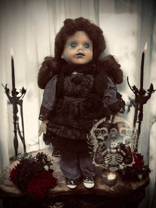 Shana 14" Haunted Doll Porcelain Zombie Haunted Spirit Paranormal Spooky Possessed Positive Oddity Gift Idea Supernatural Specimen 1110