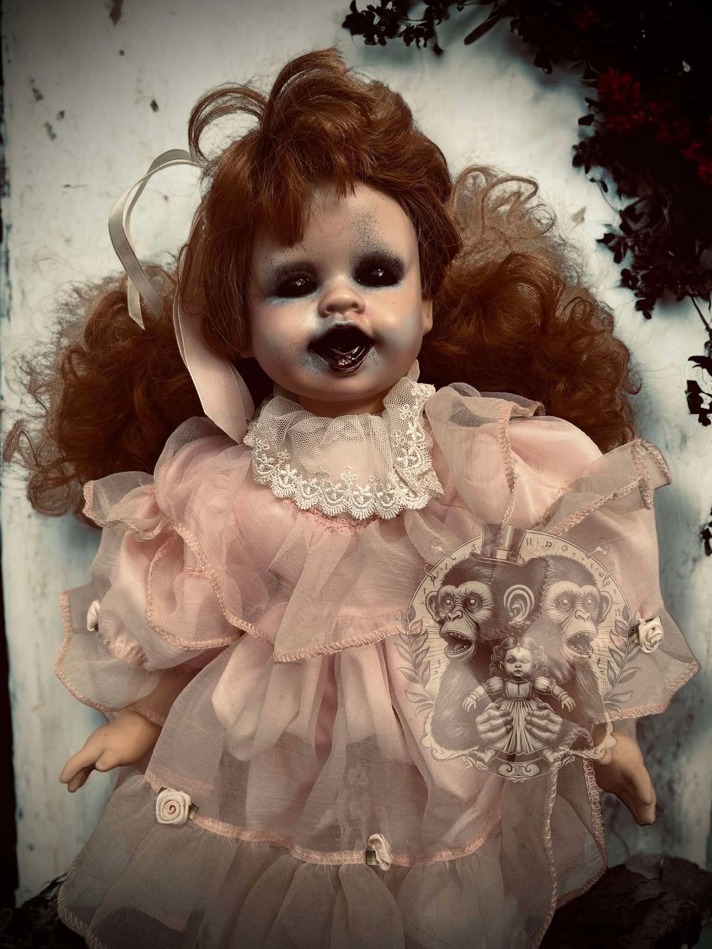 Sparrow 19" Haunted Doll Porcelain Zombie Haunted Spirit Paranormal Spooky Possessed Positive Oddity Gift Idea Supernatural Specimen 1152