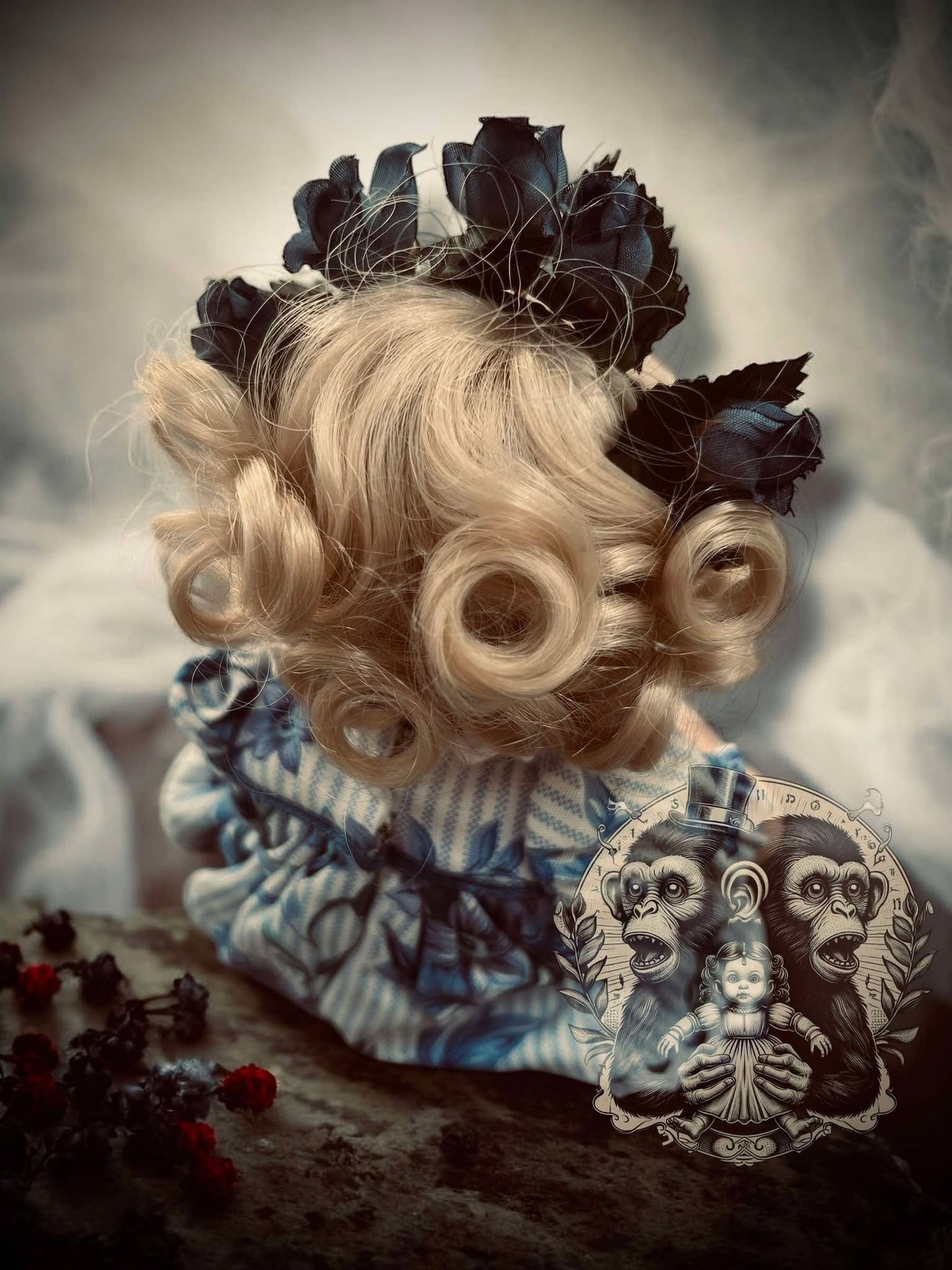 Meet Emilia 8" Mini Haunt Doll Porcelain Zombie Undead Haunted Spirit Paranormal Spooky Possessed Positive Oddity Gift Idea Supernatural