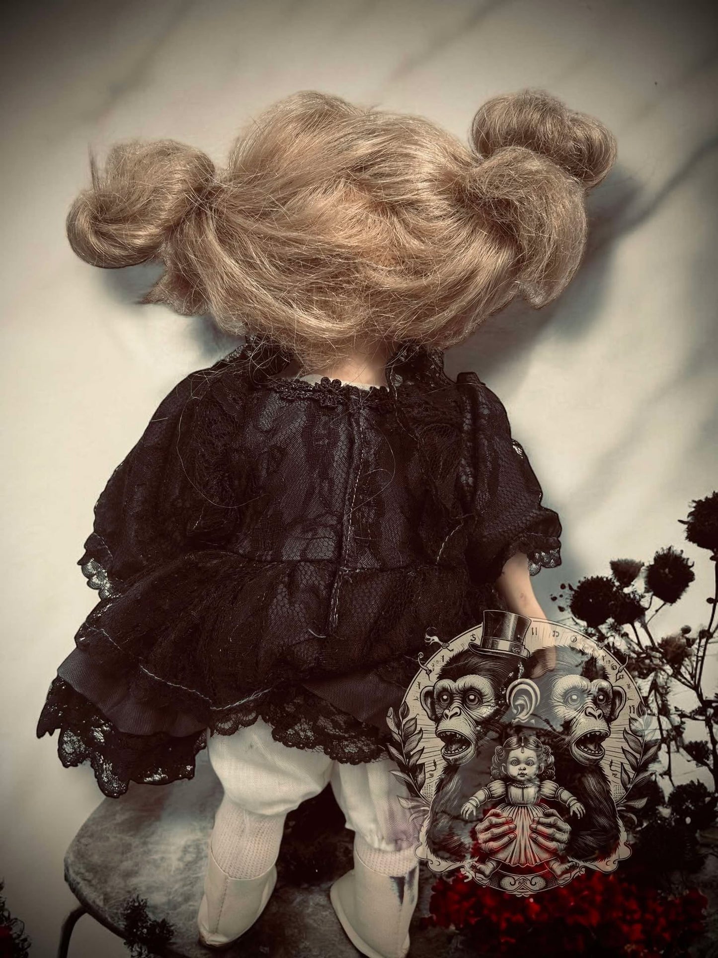 Brittani 13" Haunted Doll Porcelain Zombie Haunted Spirit Paranormal Spooky Possessed Positive Oddity Gift Idea Supernatural Specimen 1205