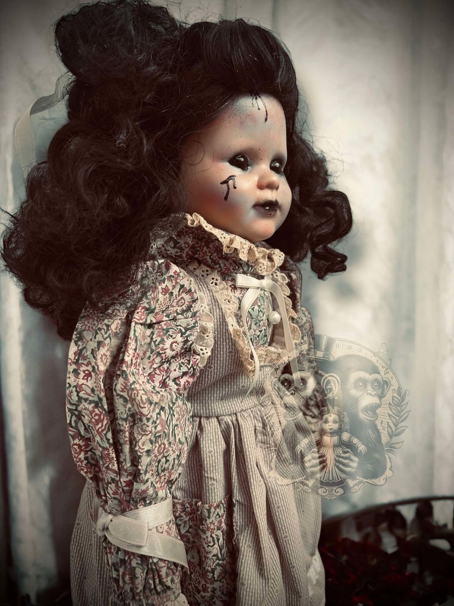 Sam 19" Haunted Doll Porcelain Zombie Haunted Spirit Paranormal Spooky Possessed Positive Oddity Gift Idea Supernatural Specimen 1140