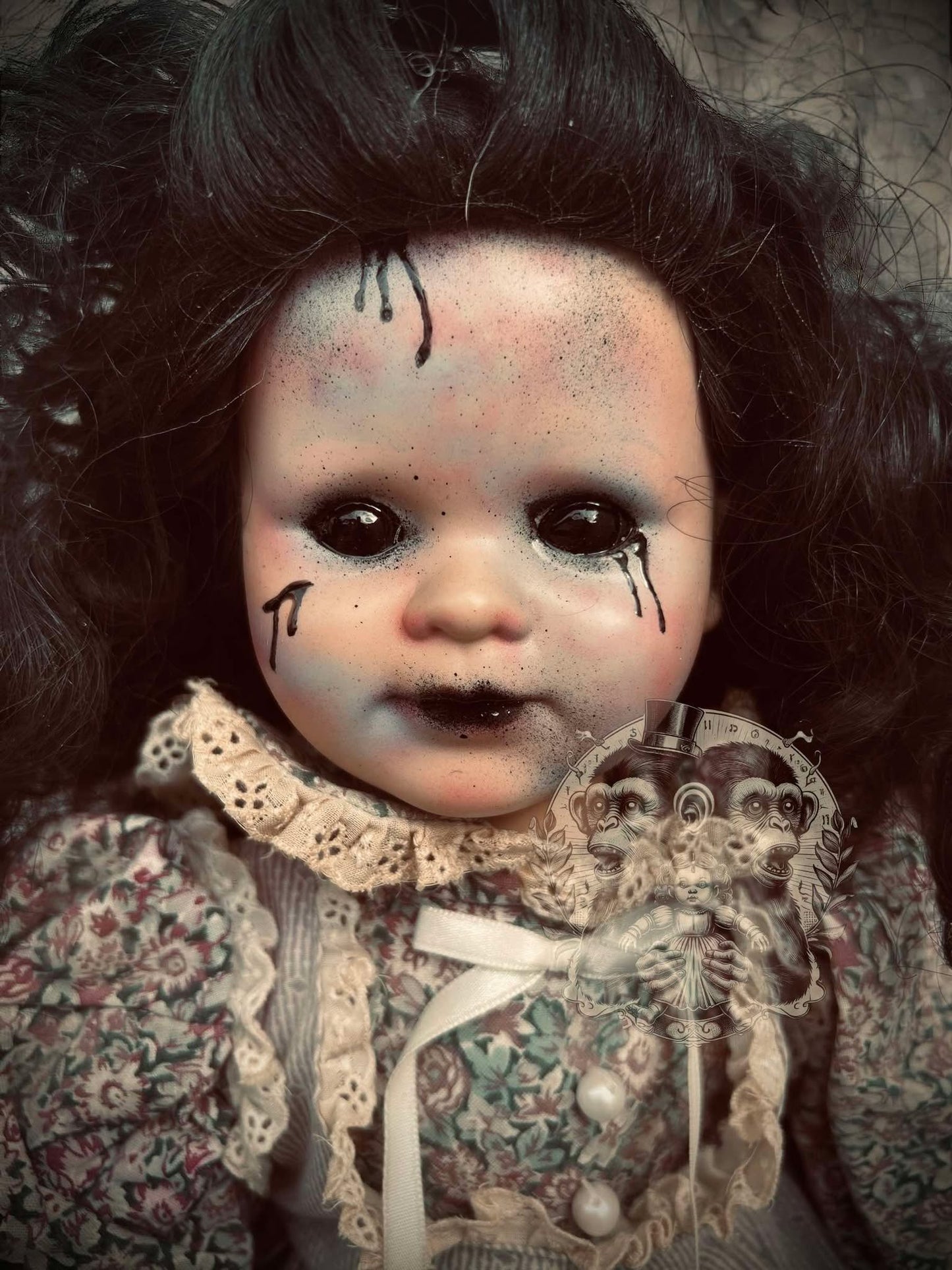 Sam 19" Haunted Doll Porcelain Zombie Haunted Spirit Paranormal Spooky Possessed Positive Oddity Gift Idea Supernatural Specimen 1140