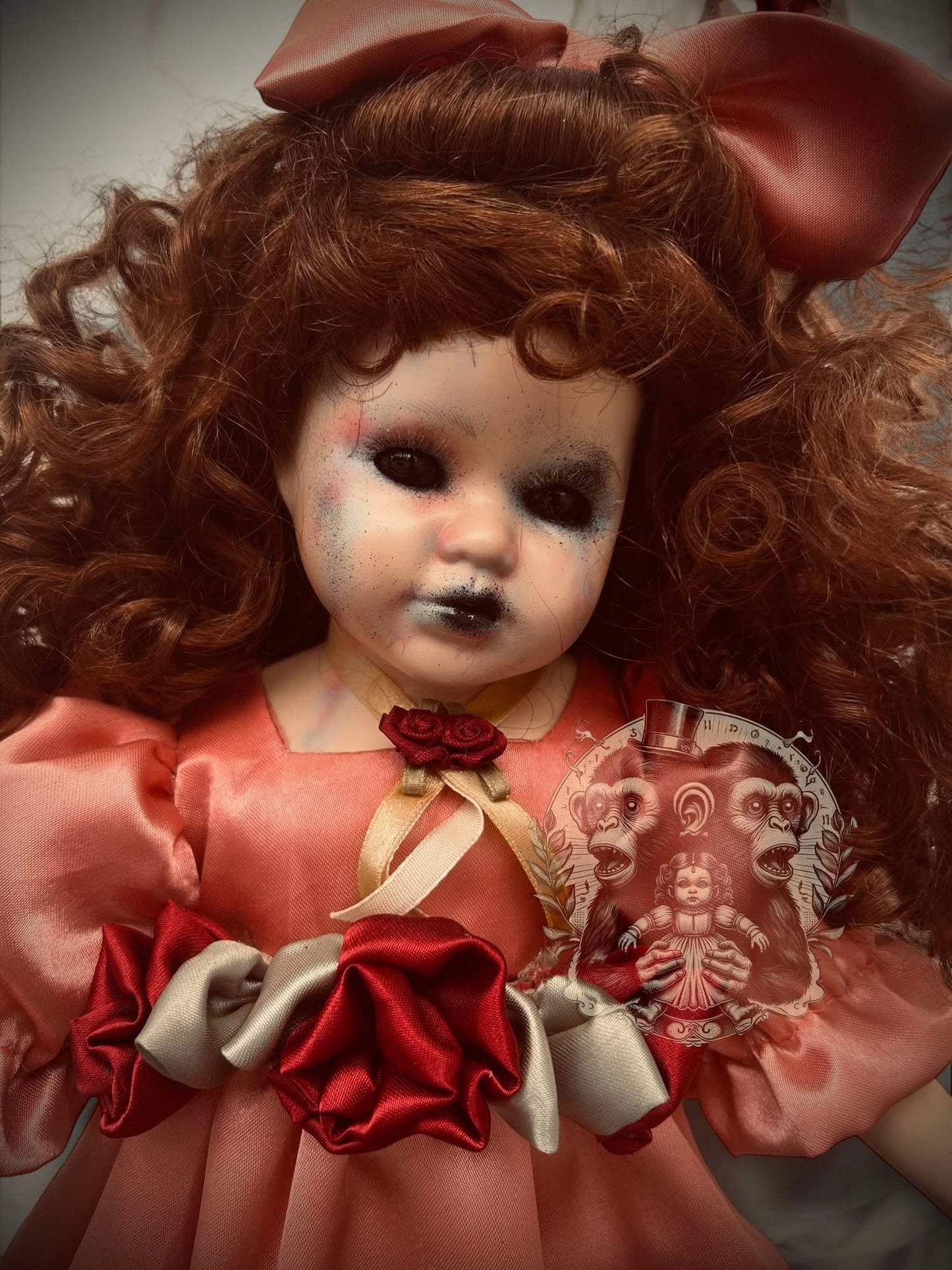 Selina 17" Haunted Doll Porcelain Zombie Haunted Spirit Paranormal Spooky Possessed Positive Oddity Gift Idea Supernatural Specimen 1123