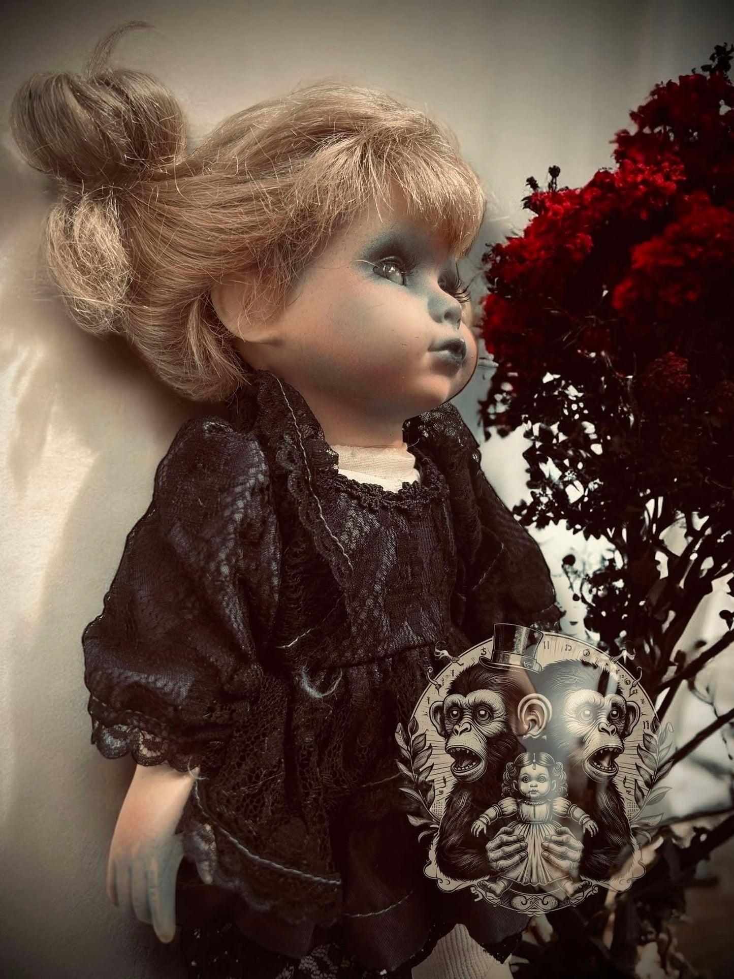 Brittani 13" Haunted Doll Porcelain Zombie Haunted Spirit Paranormal Spooky Possessed Positive Oddity Gift Idea Supernatural Specimen 1205