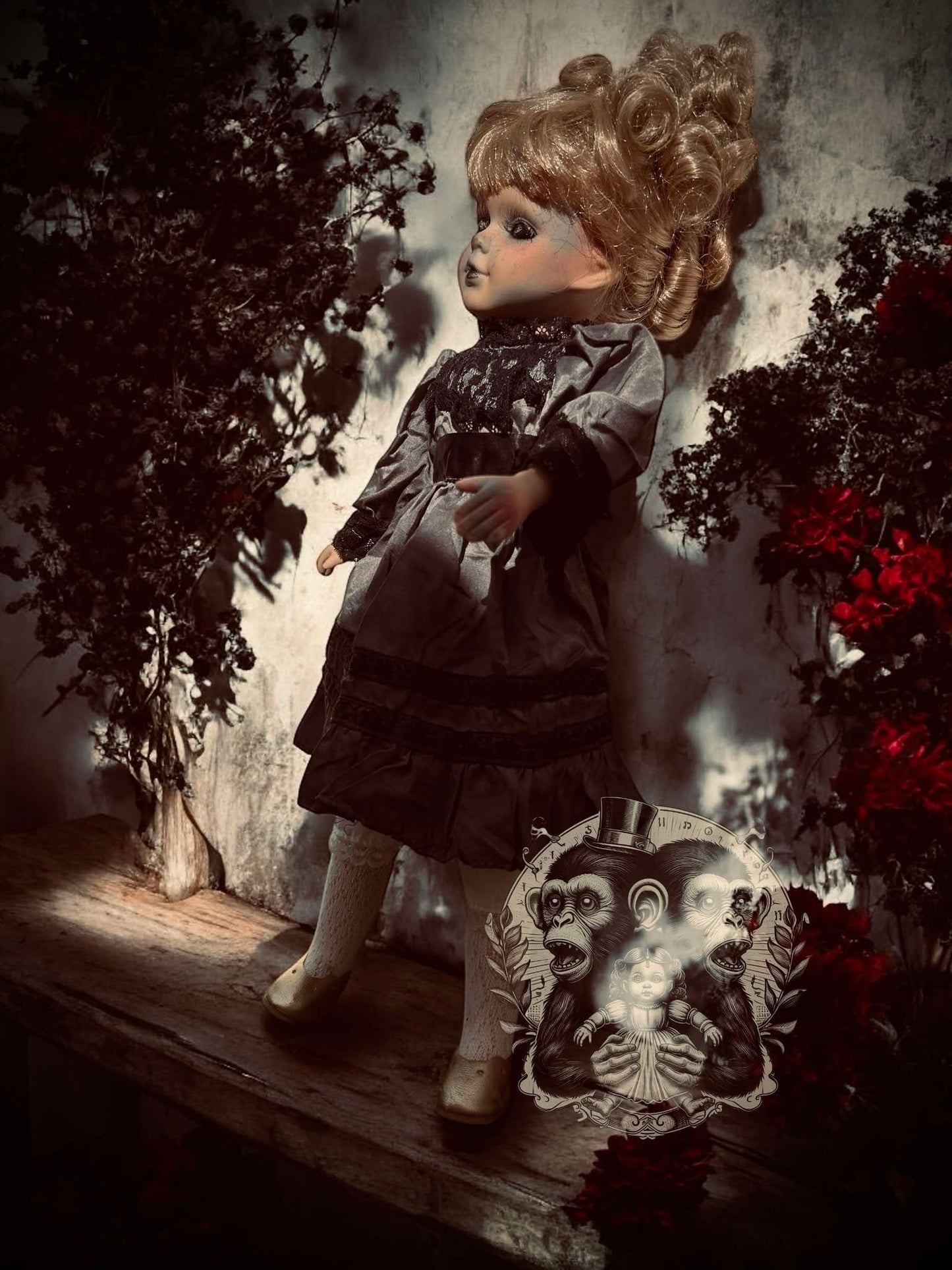 Leann 16" Haunted Doll Porcelain Zombie Haunted Spirit Paranormal Spooky Possessed Positive Oddity Gift Idea Supernatural Specimen 1018