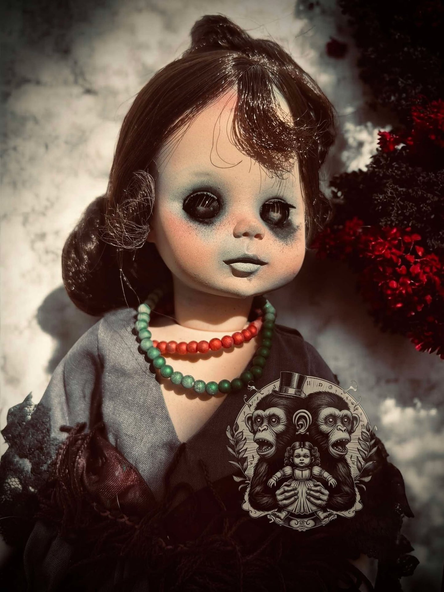 Denise 15" Haunted Doll Vinyl Zombie Haunted Spirit Paranormal Spooky Possessed Positive Oddity Gift Idea Supernatural Specimen 1225