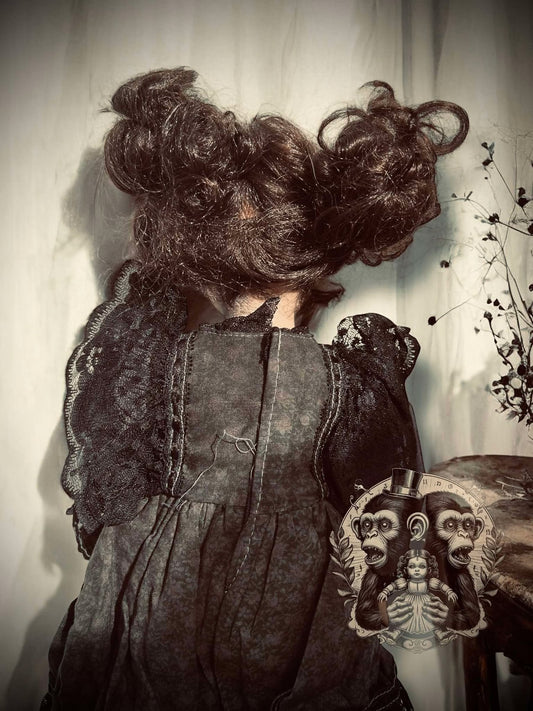 Ember 15" Haunted Doll Porcelain Zombie Haunted Spirit Paranormal Spooky Possessed Positive Oddity Gift Idea Supernatural Specimen 1001