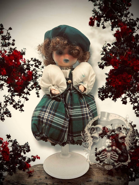 Margaret 9" Mini Haunt Doll Porcelain Zombie Haunted Spirit Paranormal Spooky Possessed Positive Oddity Gift Idea Supernatural Specimen 843