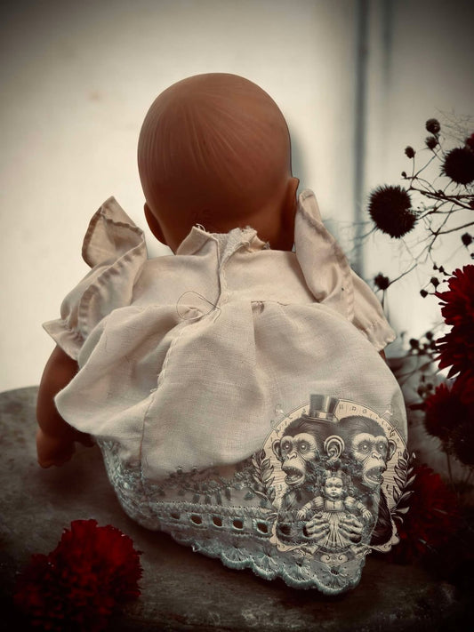 Ann 12" Musical Moving Haunted Doll Vinyl Zombie Spirit Paranormal Spooky Possessed Positive Oddity Gift Idea Supernatural Specimen 257