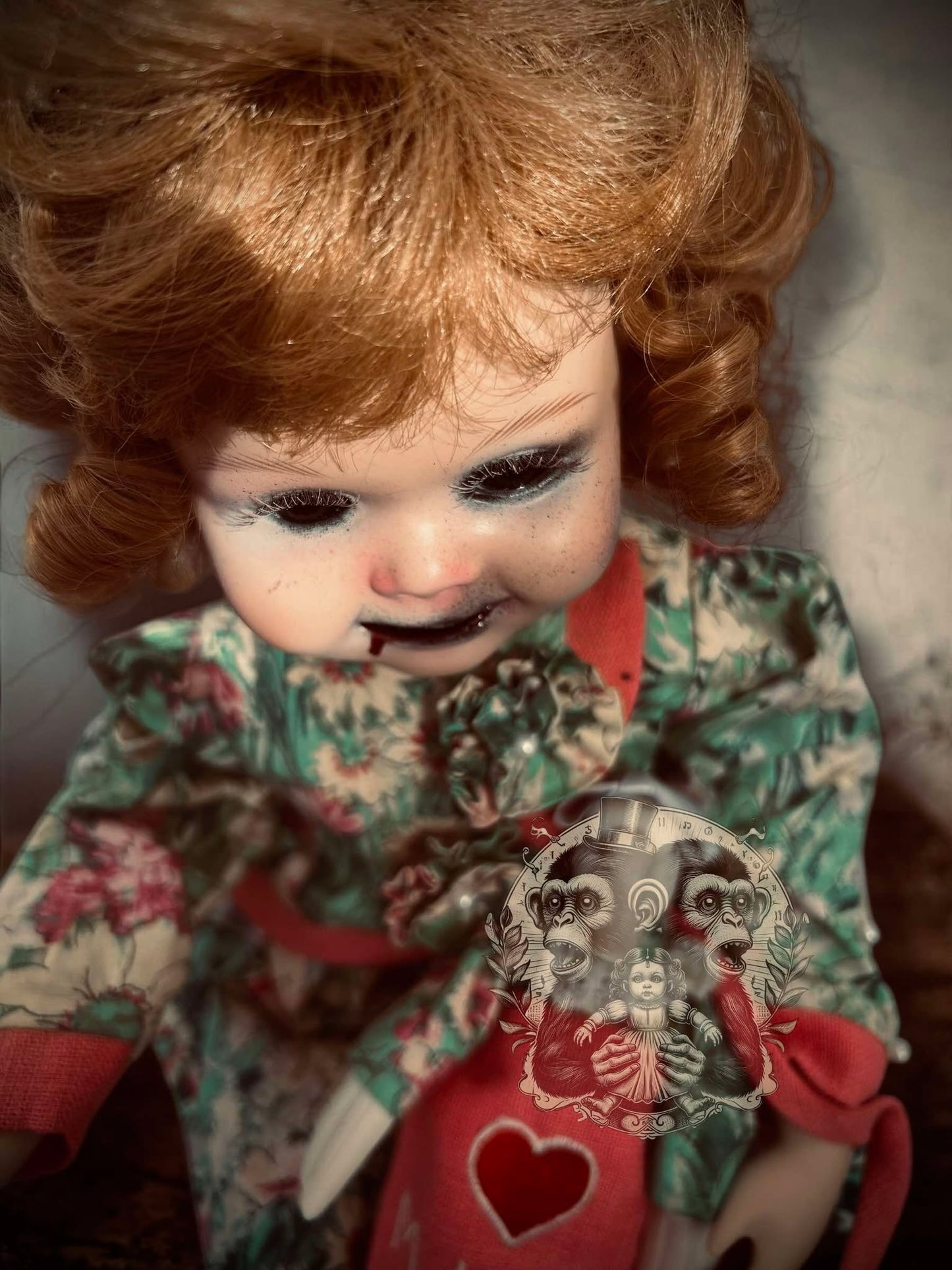Penny 19" Haunted Doll Porcelain Zombie Haunted Spirit Paranormal Spooky Possessed Positive Oddity Gift Idea Supernatural Specimen 1027