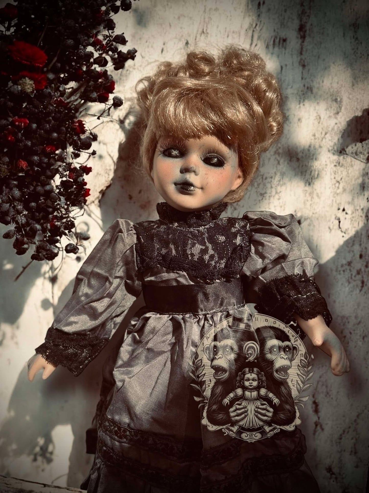 Leann 16" Haunted Doll Porcelain Zombie Haunted Spirit Paranormal Spooky Possessed Positive Oddity Gift Idea Supernatural Specimen 1018
