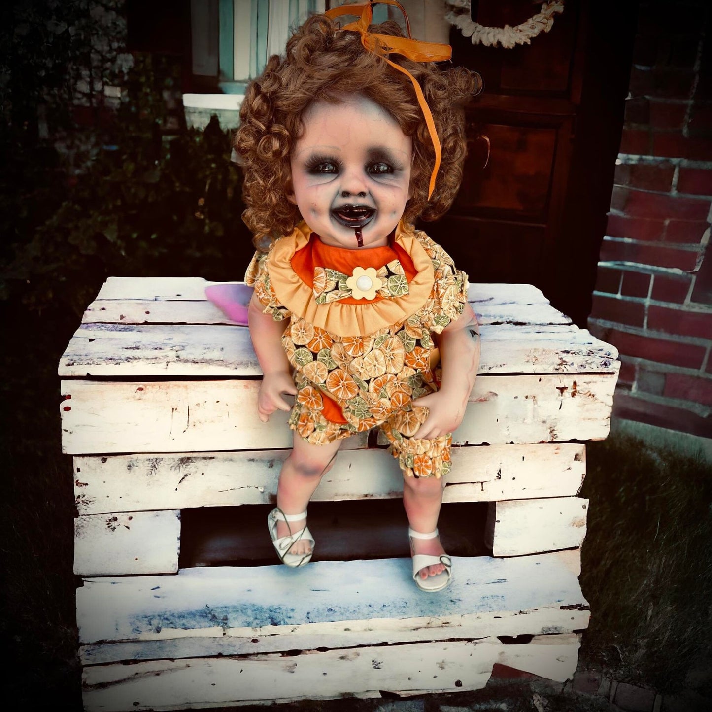 Meet Wendy 24" Doll Porcelain Witchy Creepy Haunted Spirit Infected Scary Poltergeist Spooky Possessed Gothic Positive Gift Idea Wiccan