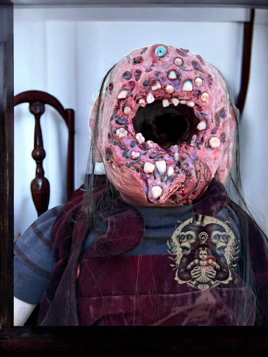 Gunther 24" OOAK Horror Doll Disturbing Clay Oddity Scary Creepy Gift Idea Halloween Vintage Doll