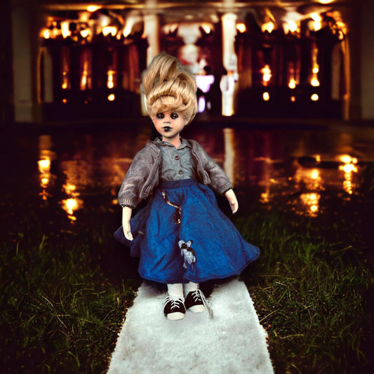 Meet Sophie 18" Victorian Doll Porcelain Witchy Creepy Haunted Spirit Infected Spooky Zombie Possessed Gift Idea Gothic Positive Energy
